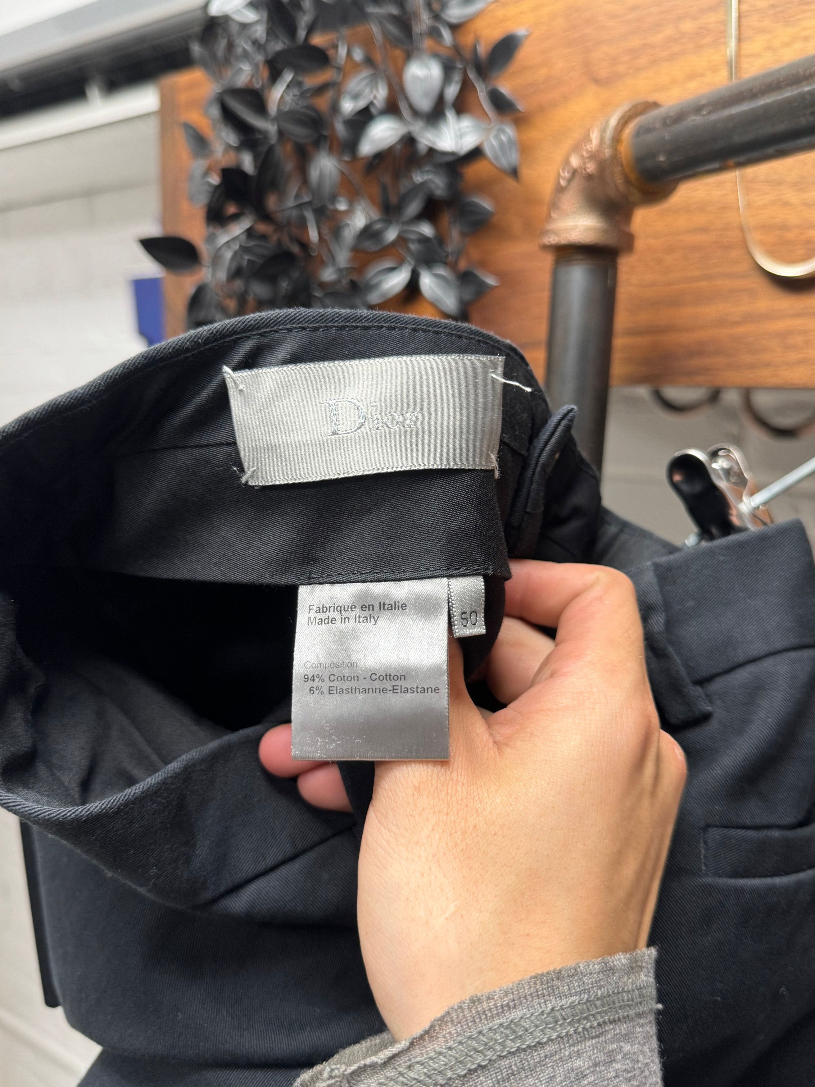 Dior Dior Homme by Hedi Slimane Military Inspired Combat Trousers Size US 34 / EU 50 - 3 Thumbnail