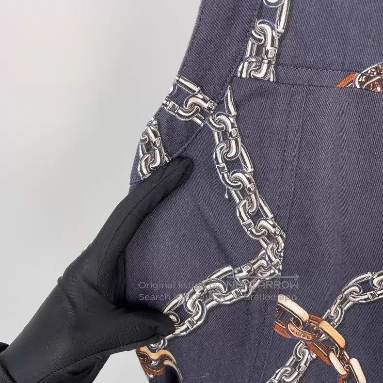Louis Vuitton Louis Vuitton Black chain print A-line dress Size XS / US 0-2 / IT 36-38 - 7 Thumbnail