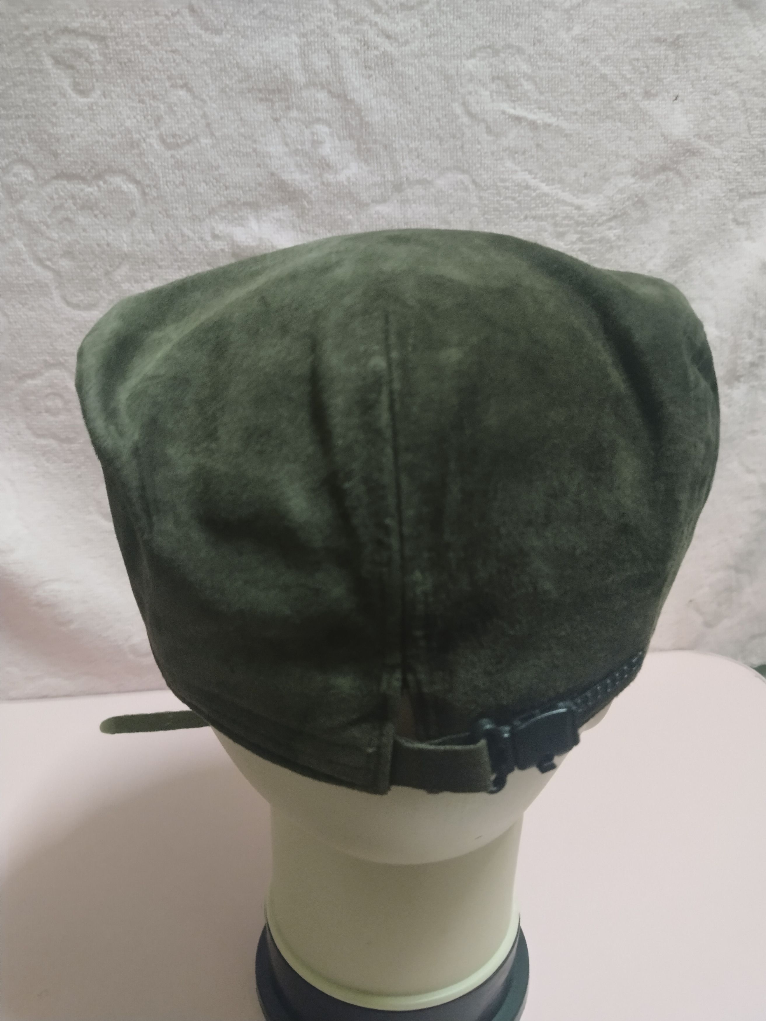 Japanese Brand VINTAGE SWIPE LEATHER BARETTA JAPAN HAT Size ONE SIZE - 3 Thumbnail