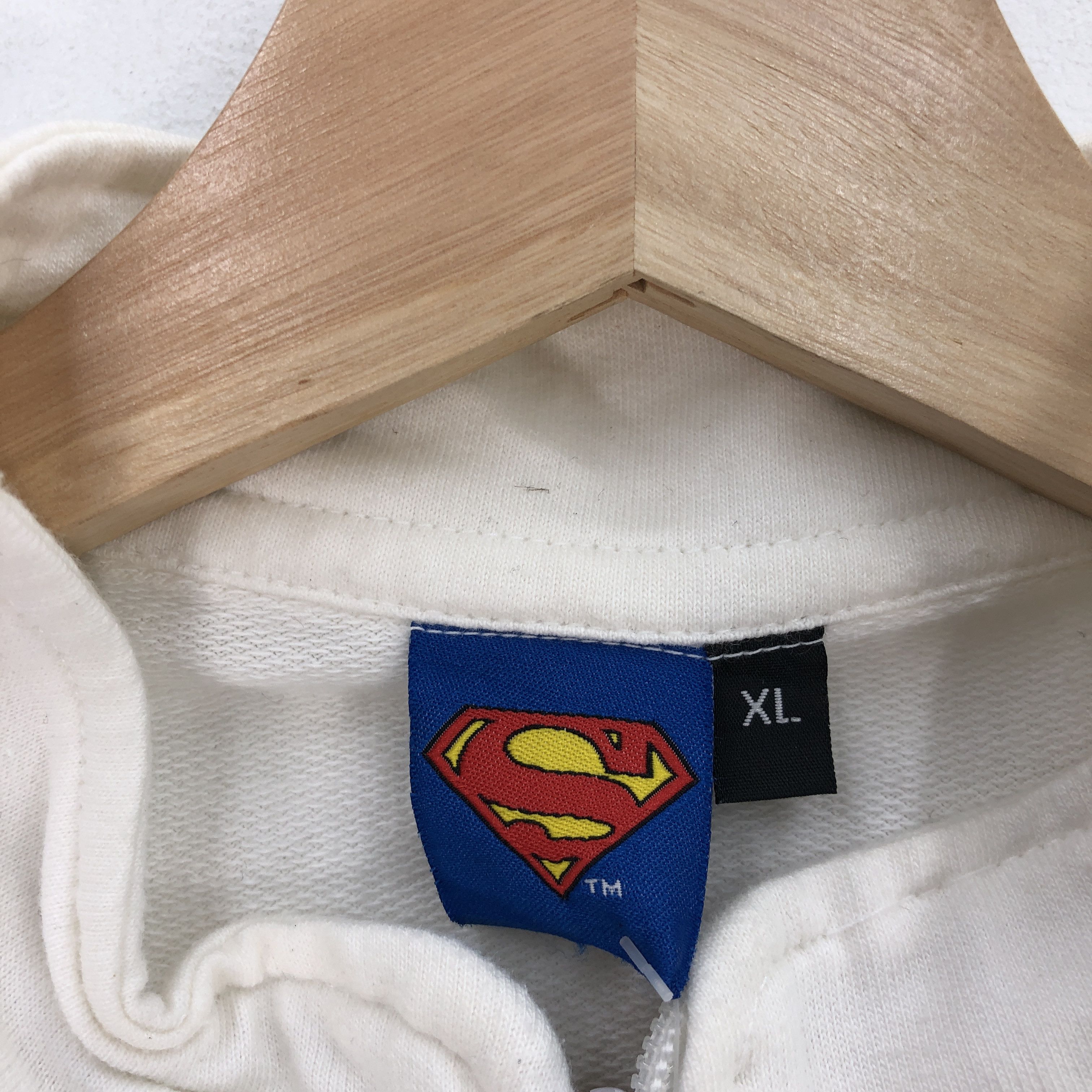 Cartoon Network Vintage Superman Zipper Sweater Cartoon Anime Sweatshirt Size US M / EU 48-50 / 2 - 7 Thumbnail