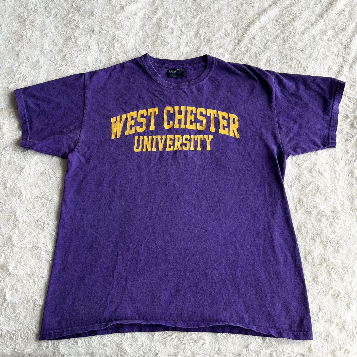 Other Vintage West Chester Shirt Tee Mens L Purple Golden Rams WCU Size US L / EU 52-54 / 3 - 2 Thumbnail