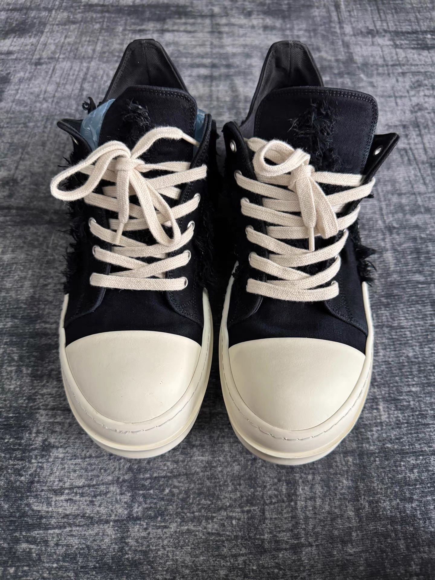 Rick Owens rick owens DRKSHDW Distressed Low Top Turbo Cyclops Size US 8 / EU 41 - 5 Thumbnail