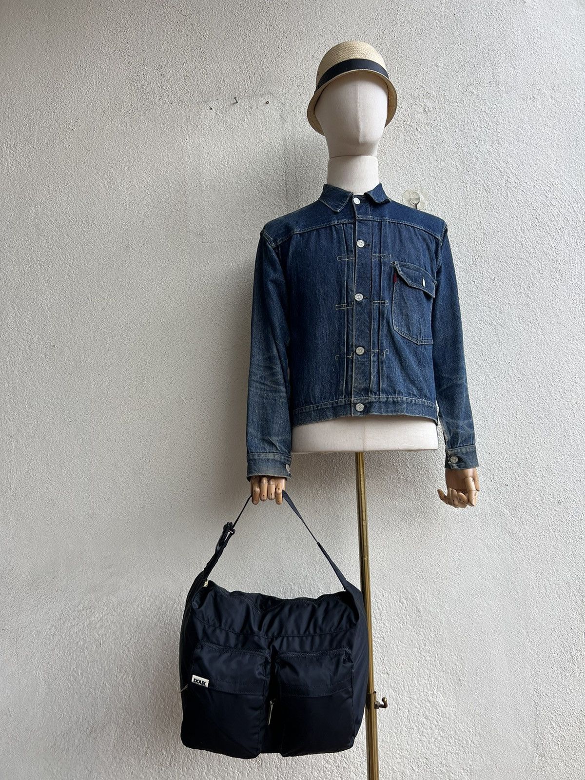 Vintage × Yohji Yamamoto Vintage Yohji Yamamoto Y’saccs DOUX Cargo Bag Size ONE SIZE - 2 Thumbnail