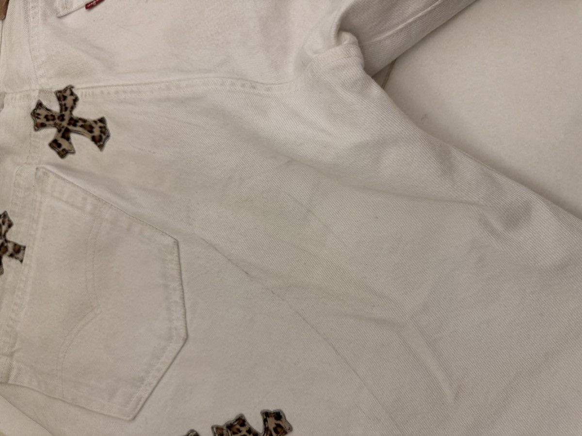 Chrome Hearts Chrome hearts cheetah patch jeans Size US 33 - 11 Thumbnail