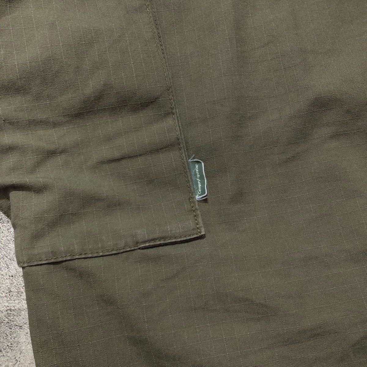 Wtaps 🇯🇵 2000s Wtaps Trousers Cotton Ripstop Cargo Pants Green Army Size US 34 / EU 50 - 12 Thumbnail
