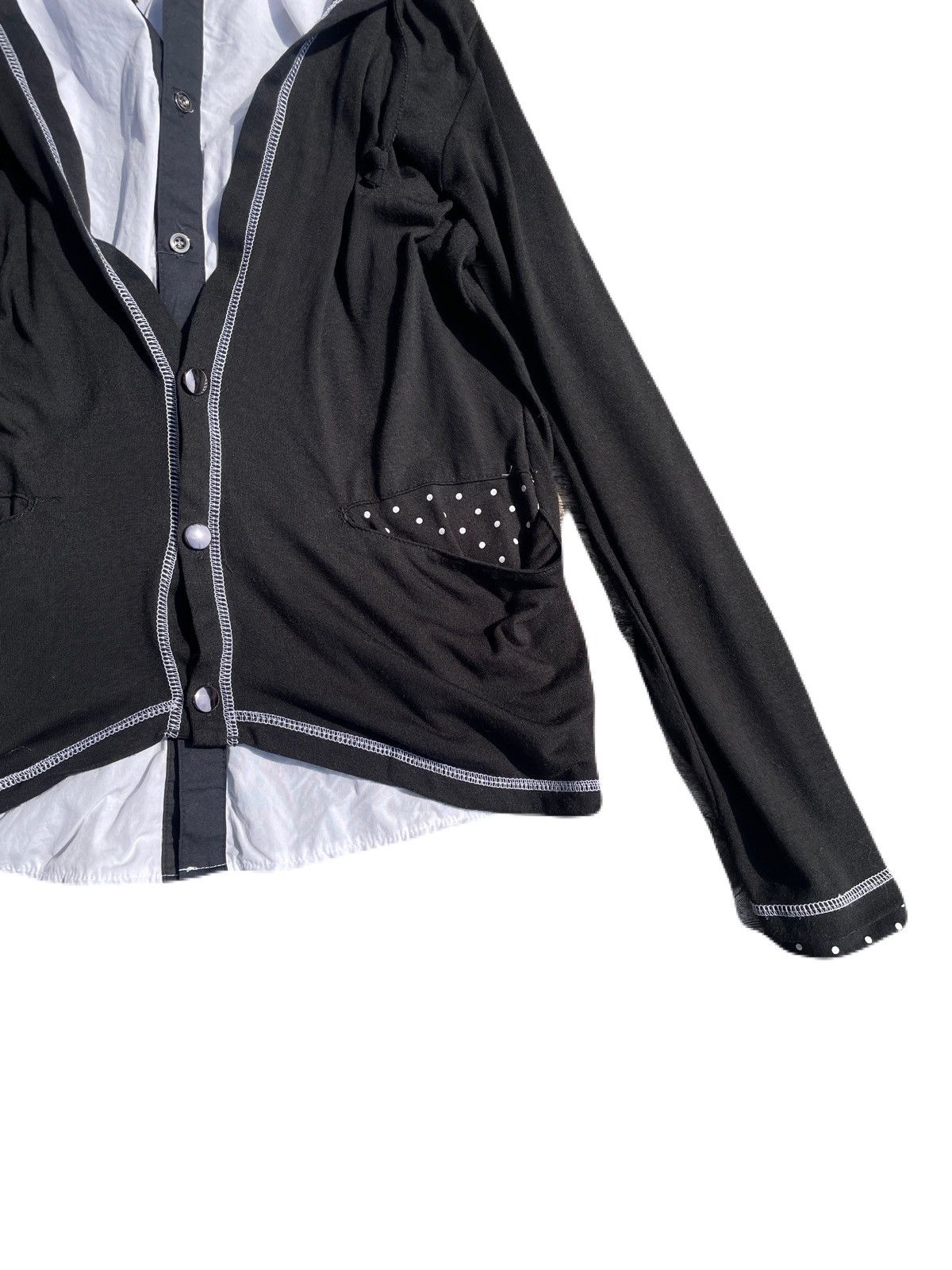 If Six Was Nine 2000s Japanese archive Vkei Docking Layered Hood Shirts Size US S / EU 44-46 / 1 - 6 Thumbnail