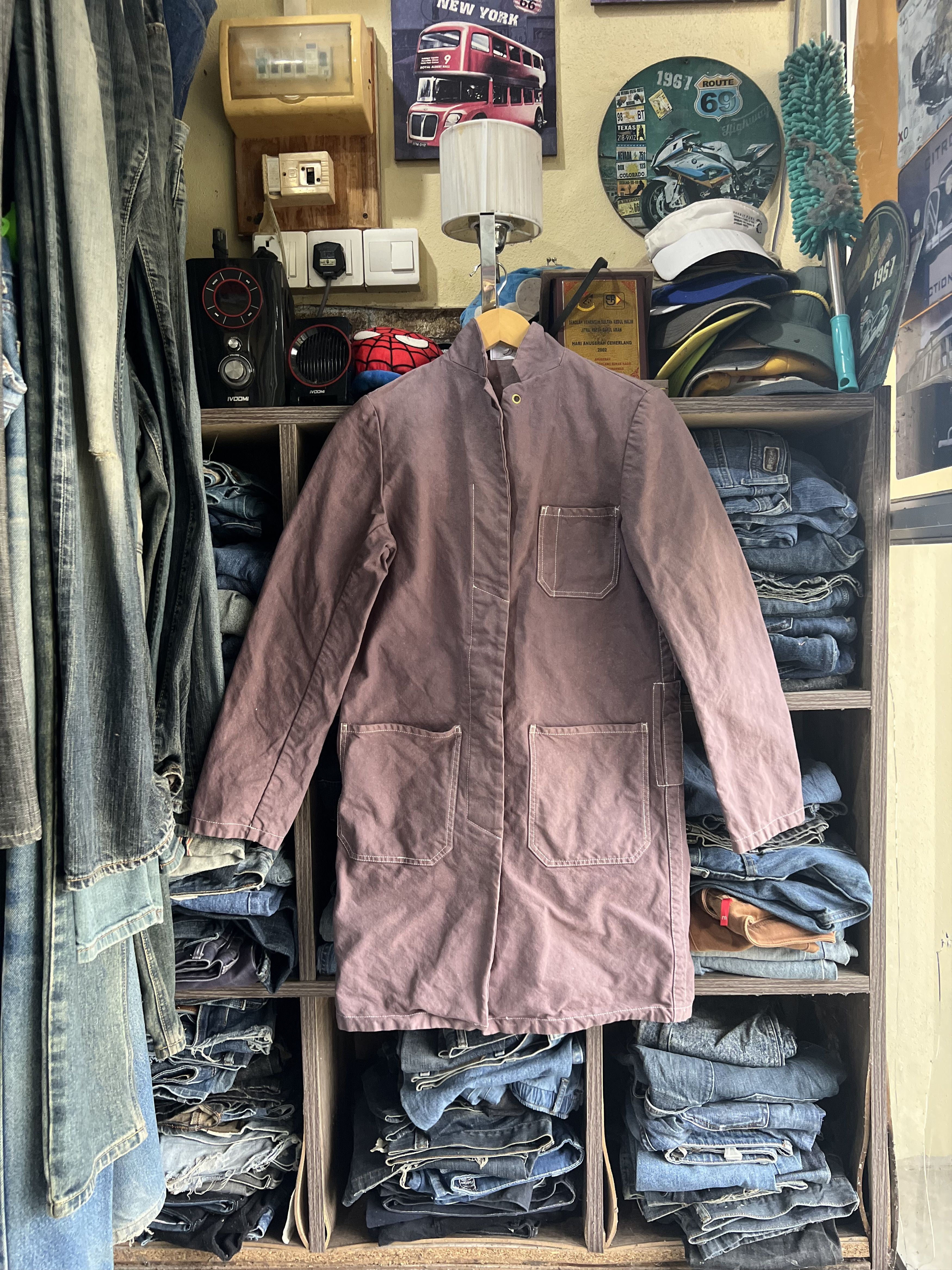 Japanese Brand 🔥Rare Hippiness Made in Japan Long Jacket Size S / US 4 / IT 40 - 16 Thumbnail