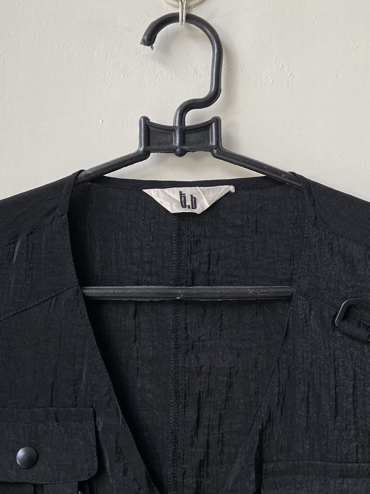 Designer × Japanese Brand Japanese Brand T.B Black Vest Size US S / EU 44-46 / 1 - 12 Thumbnail