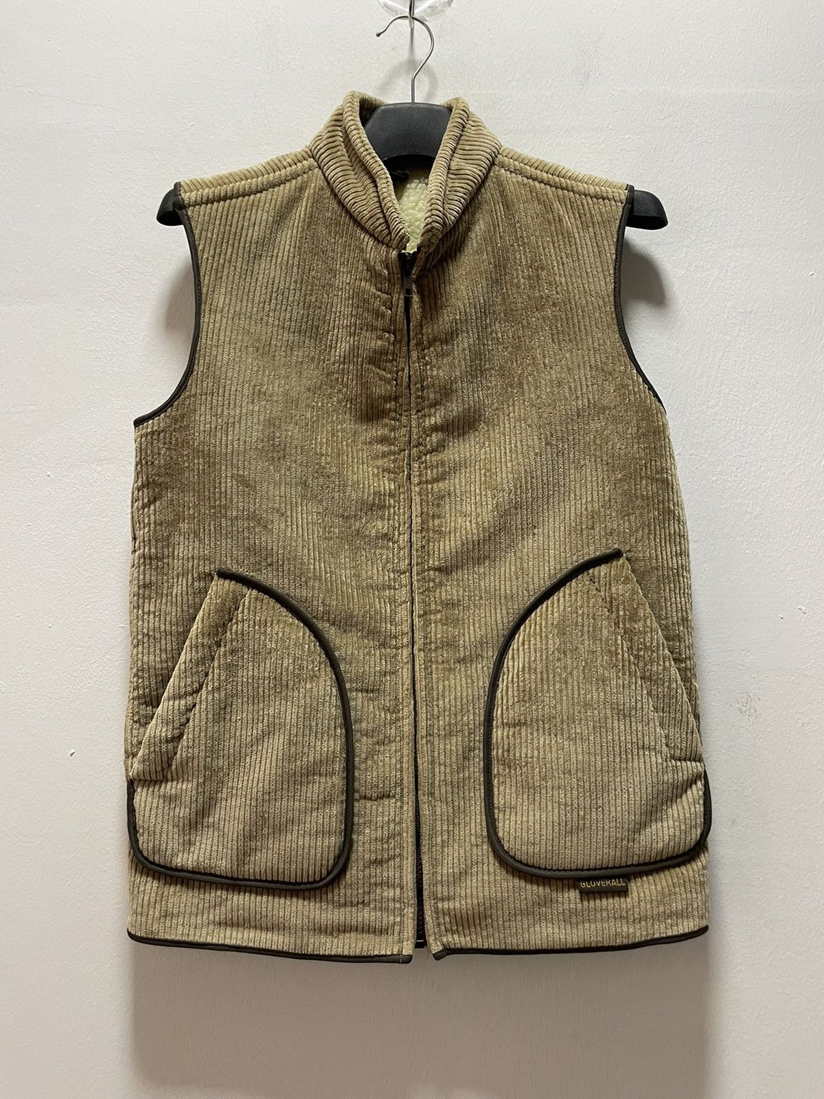 Gloverall GLOVERALL Vest Jacket Corduroy Fur England Made Size US S / EU 44-46 / 1 - 1 Thumbnail