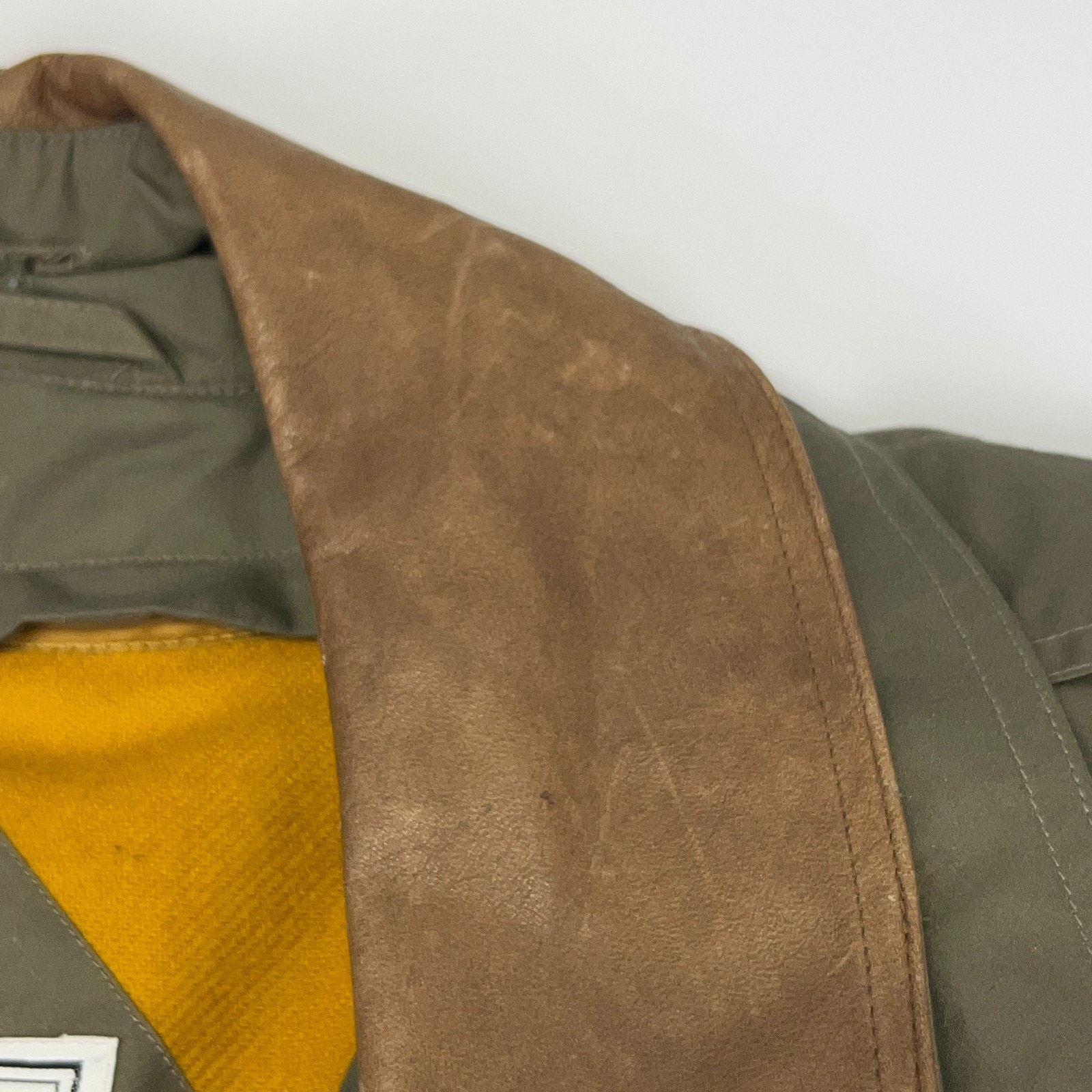 Vintage Vintage 90s Gallery Trench Coat Raincoat OD Green Womens 12 Size XL / US 12-14 / IT 48-50 - 7 Thumbnail