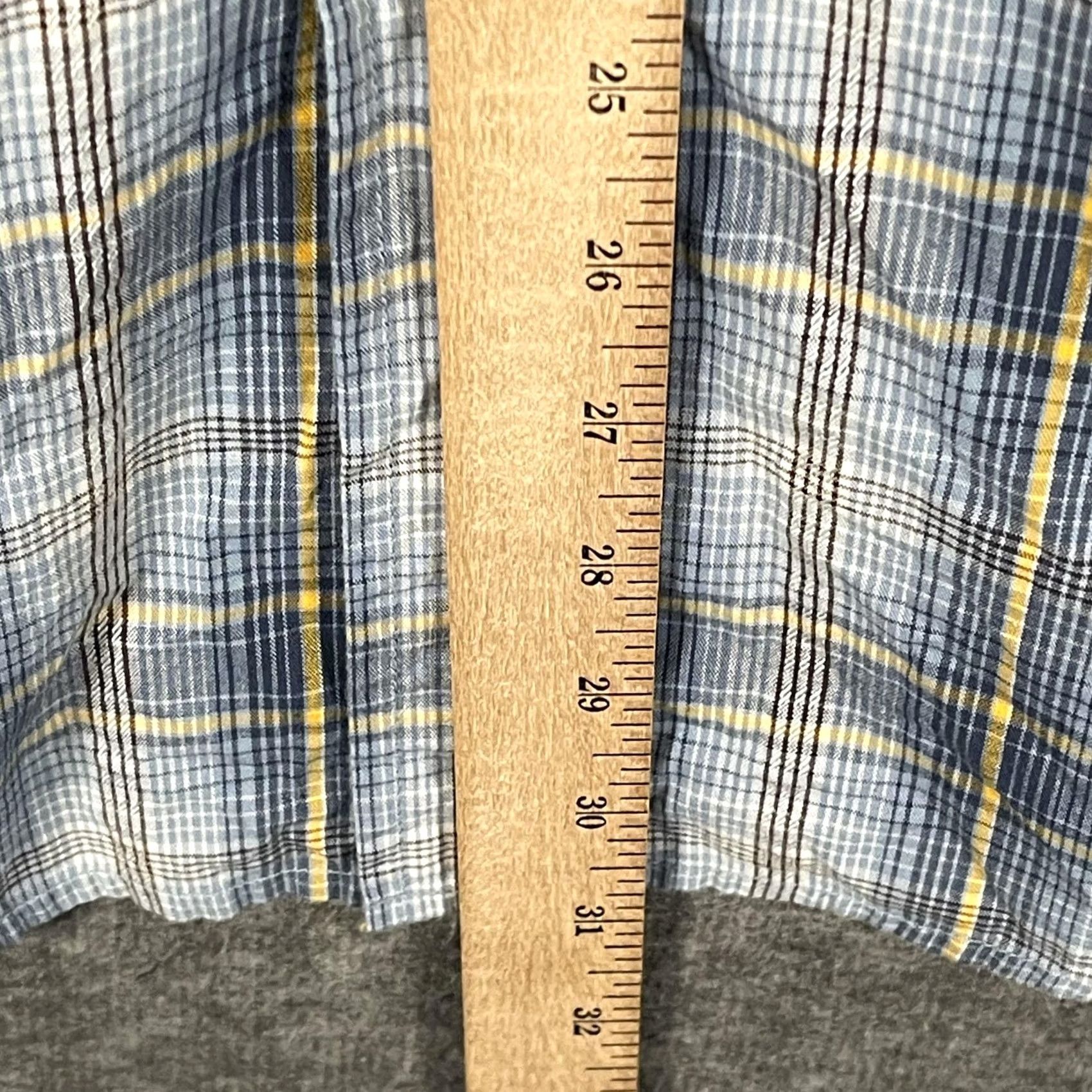 Vintage VINTAGE Aeropostale Shirt Mens Large Blue Plaid Long Sleeve Button Up Cotton Casual Y2K Size US L / EU 52-54 / 3 - 7 Thumbnail