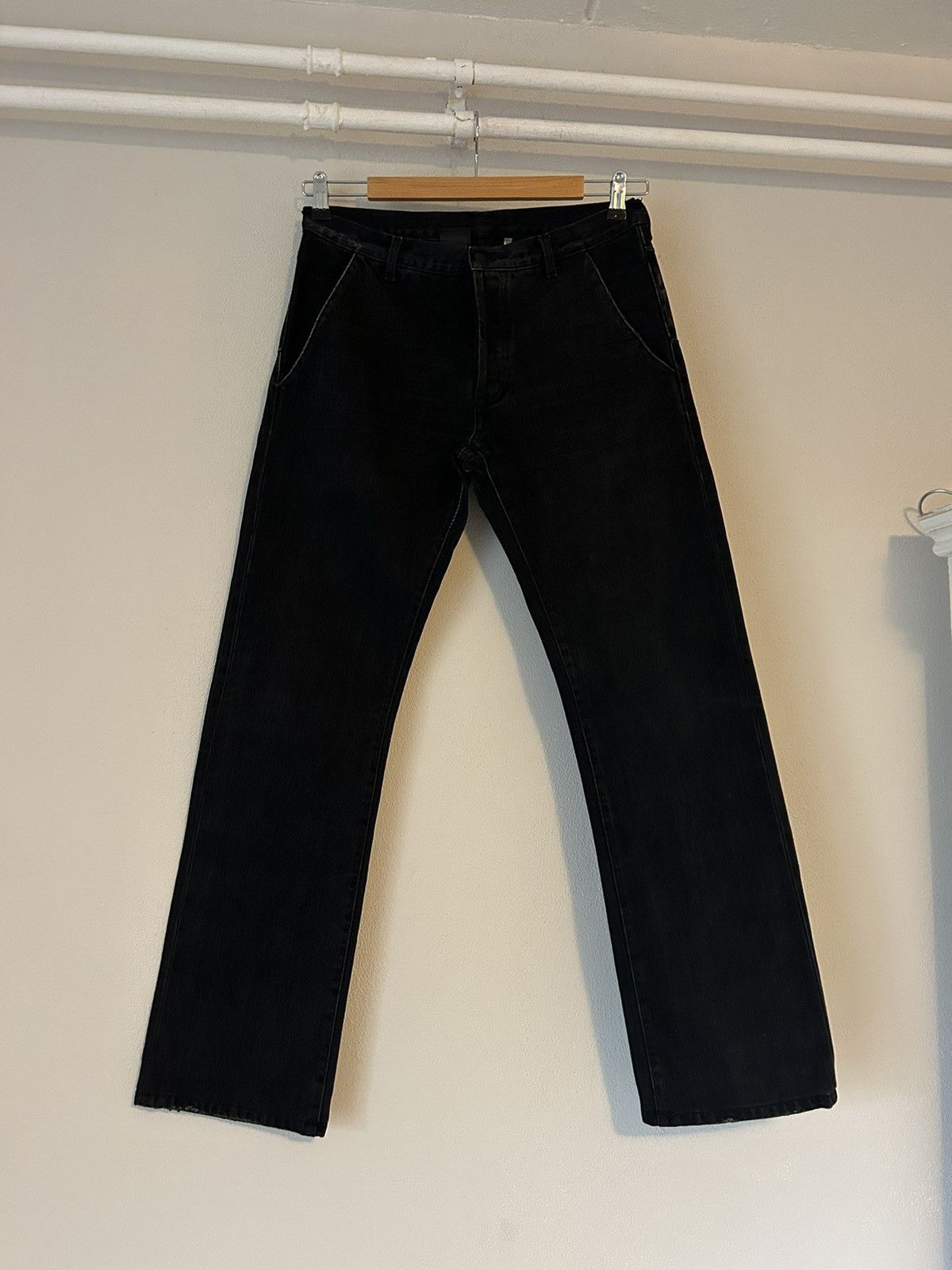 image of Dior Black Denim Jeans, Men's (Size 31)