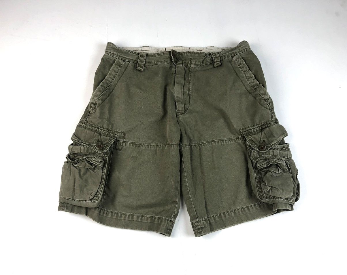 Vintage cargo POLO ralph lauren baggy cotton shorts 2000s