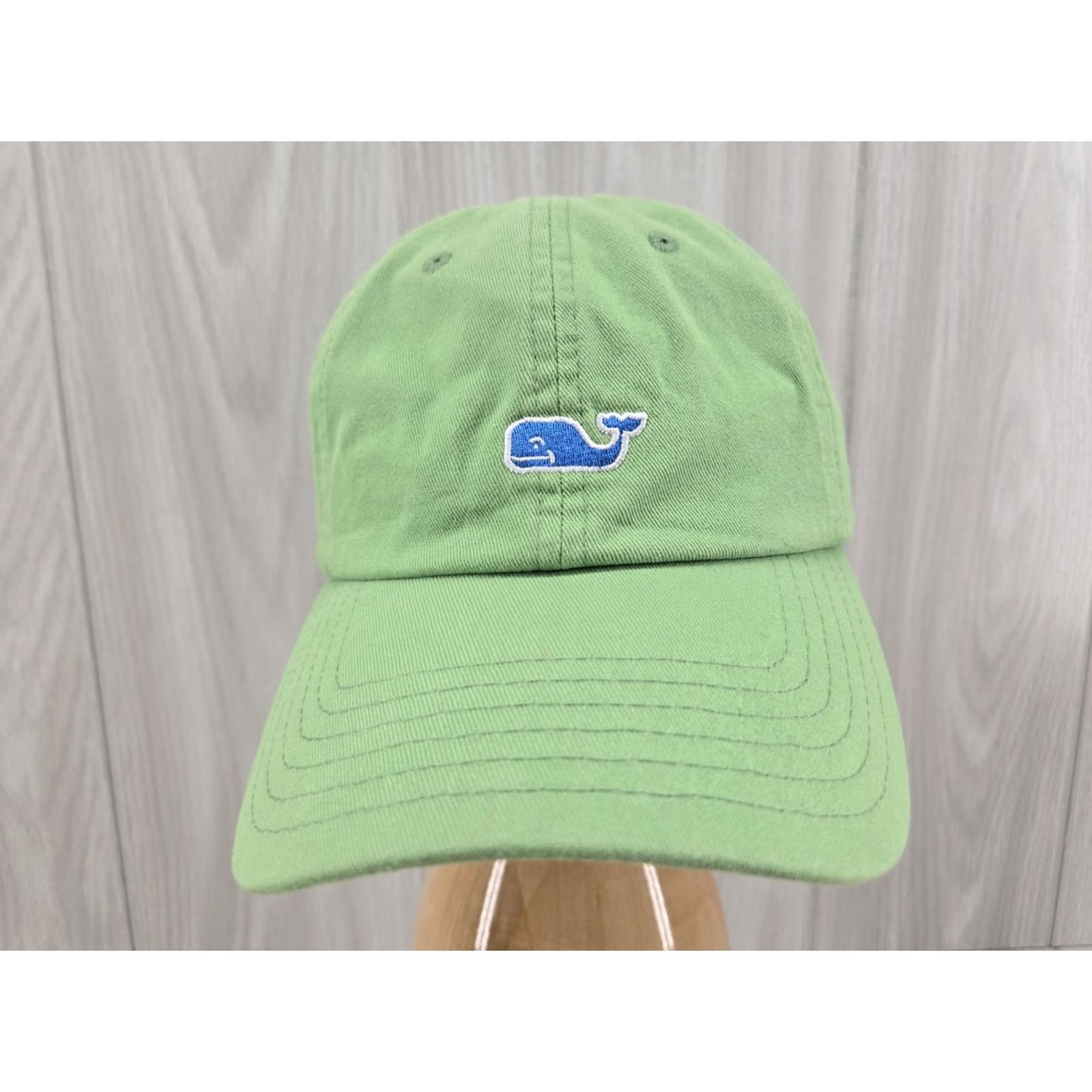 Vineyard Vines Vineyard Vines Hat Baseball Cap StrapBack Green Adjustable Whale Logo Unisex Adults Casual Adjustable Green Logo Baseball Cap Size ONE SIZE - 3 Thumbnail
