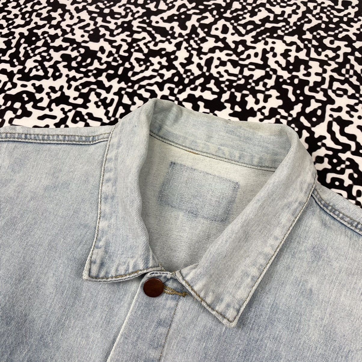 Japanese Brand × Vintage Vintage Y2K Japanese PABLO PABLO Rap Denim Jacket Kanye West Size US XL / EU 56 / 4 - 15 Thumbnail