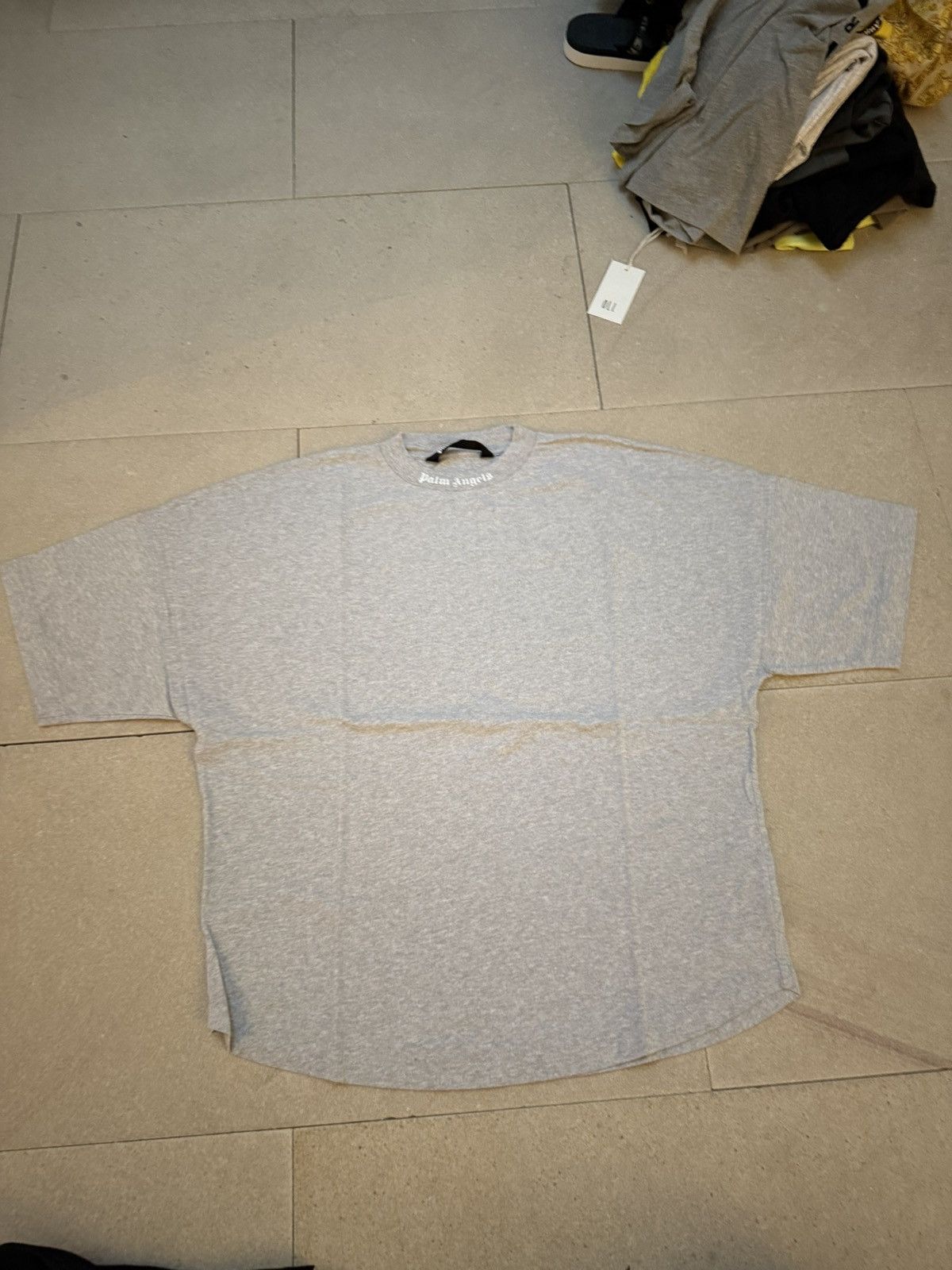 Palm Angels Palm Angels Grey T Shirt Size US L / EU 52-54 / 3 - 2 Thumbnail