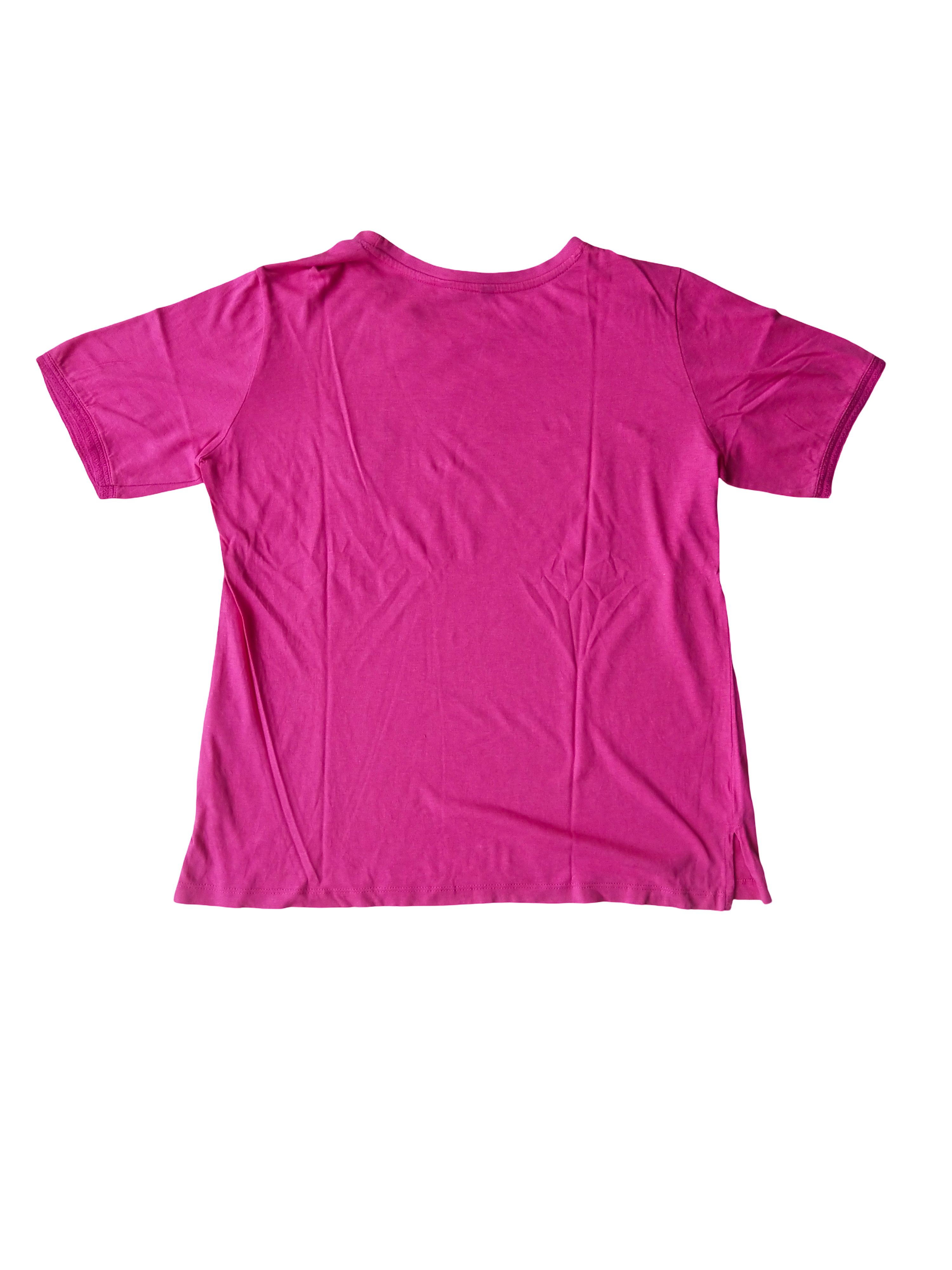 Anna Sui Anna Sui "Anna Loves Me" Heart Embroidery Pink T-Shirt Size L / US 10 / IT 46 - 4 Thumbnail