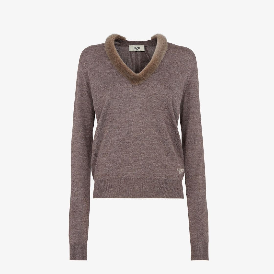 Fendi o1loc1c0426 Jumper in Grey Size L / US 10 / IT 46 - 1 Thumbnail