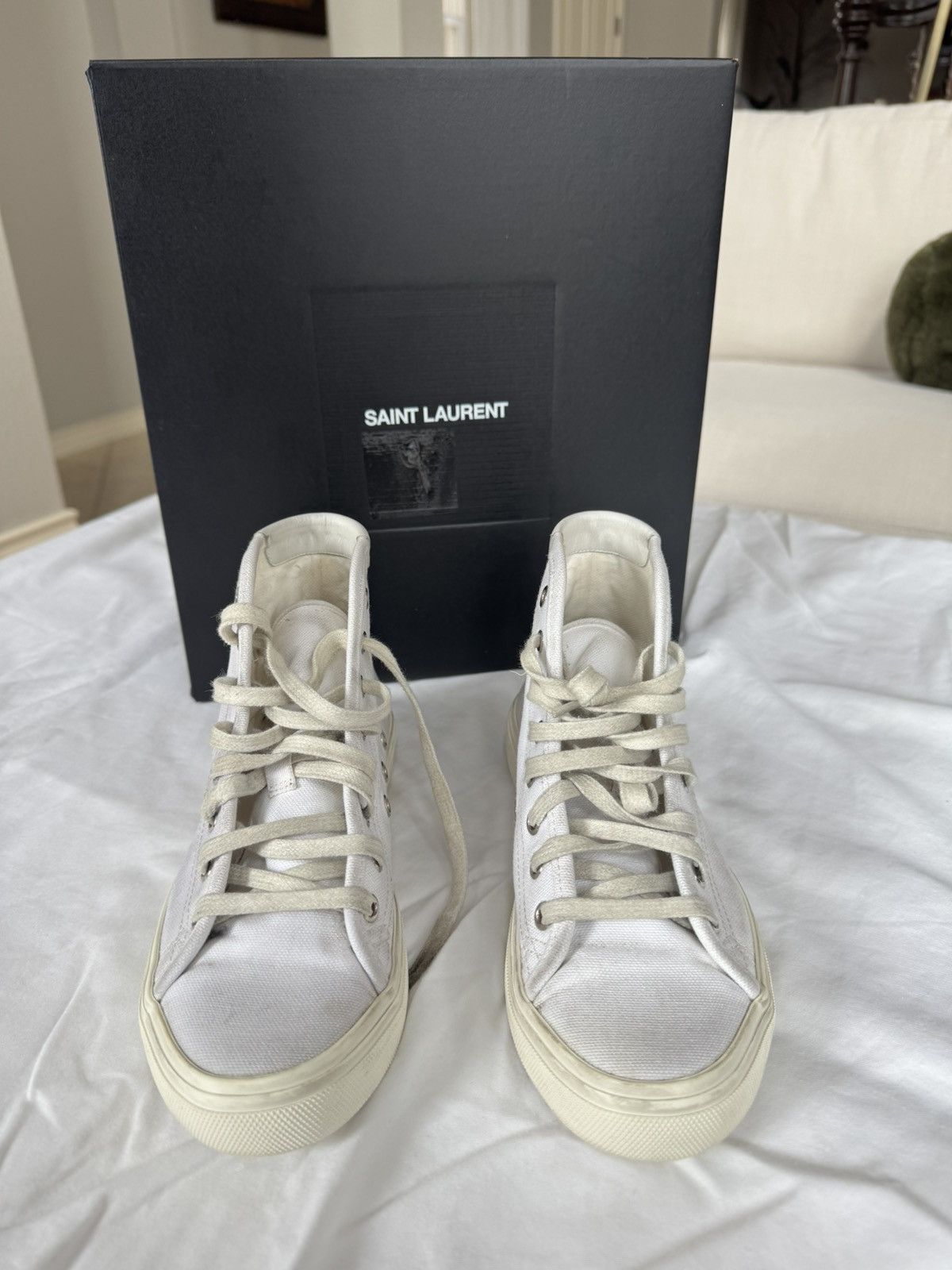 Saint Laurent Paris Saint Laurent low top shoes Size US 6 / IT 36 - 3 Thumbnail