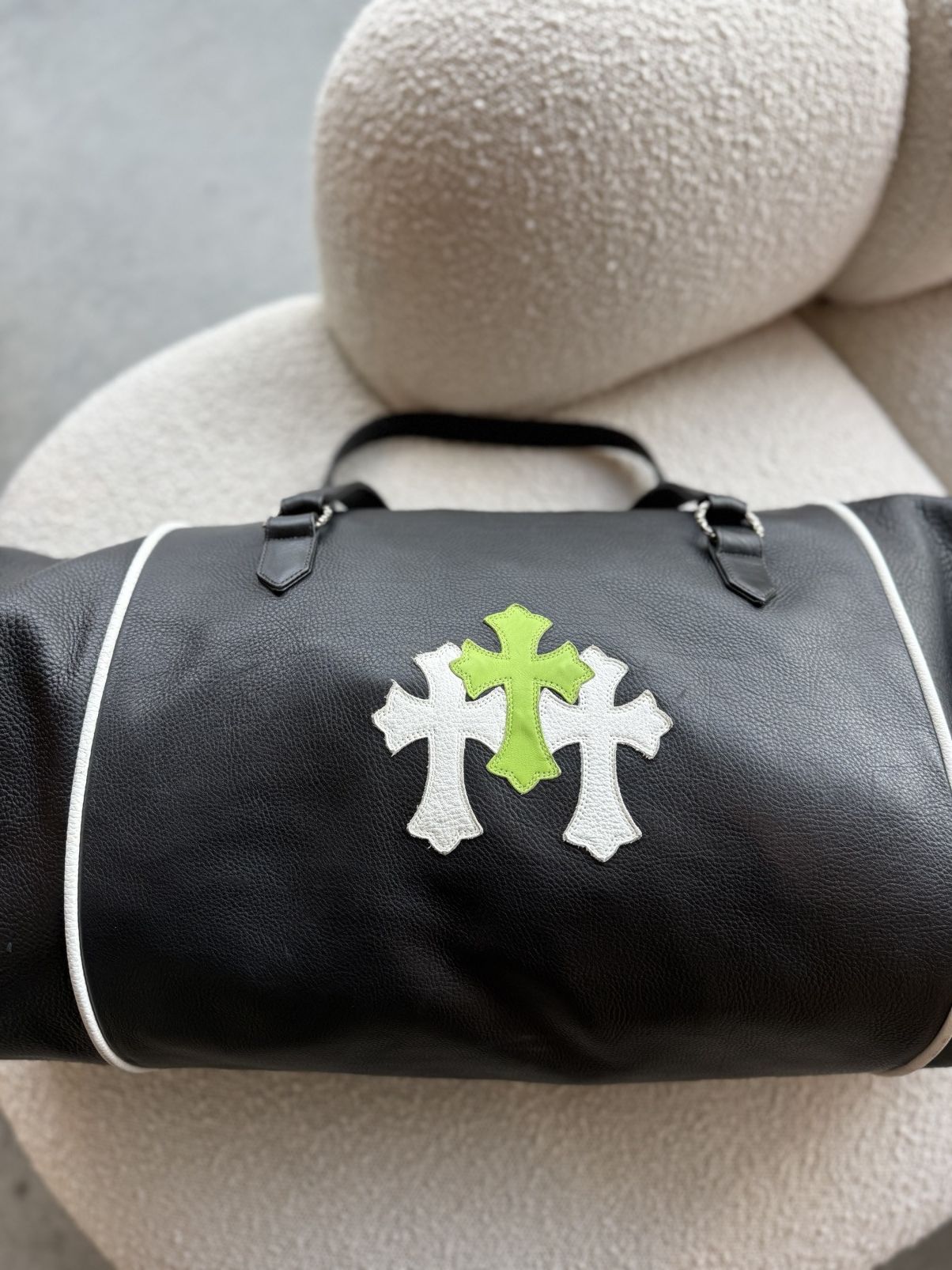Chrome Hearts Chrome Hearts Triple Cross Duffle Size ONE SIZE - 6 Thumbnail