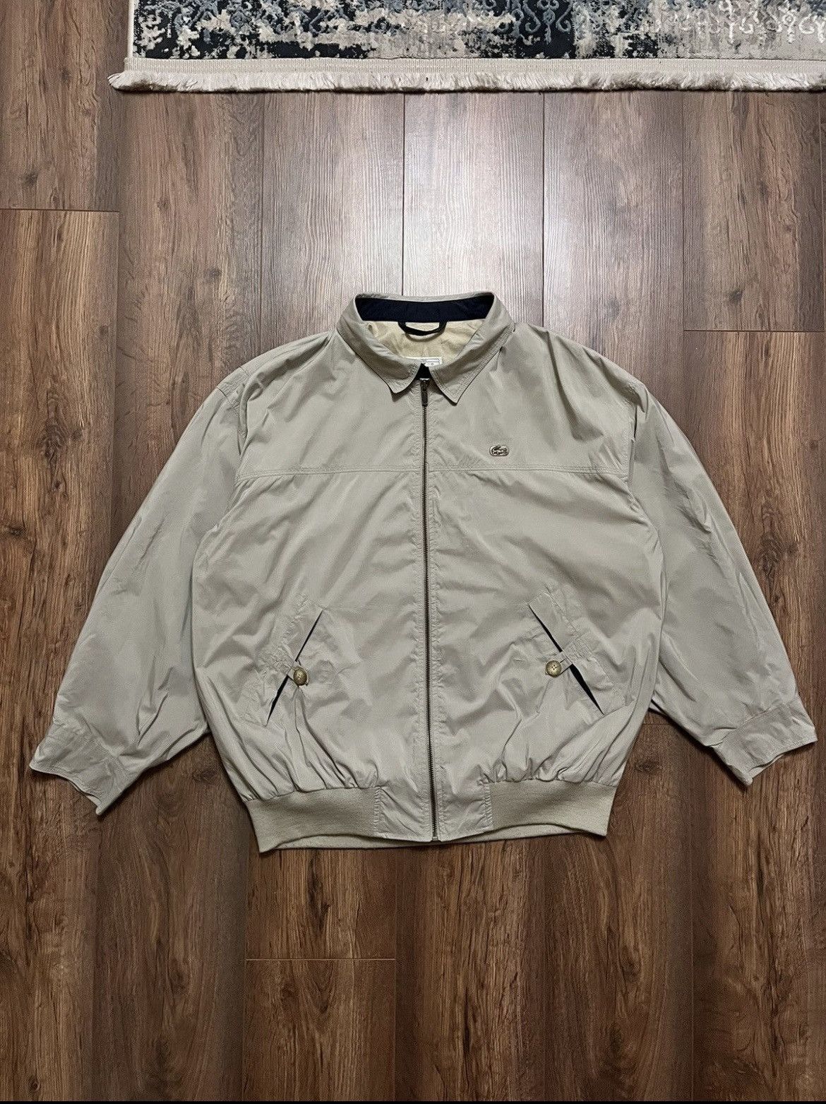 Lacoste Vintage 90’s Lacoste Bomber Jacket Size US L / EU 52-54 / 3 - 1 Thumbnail