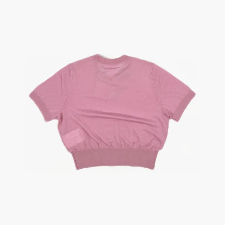 Alexander Wang Alexander Wang Pink Short Sleeve Logo T-Shirt - Size S / US 4 / IT 40 - 3 Thumbnail