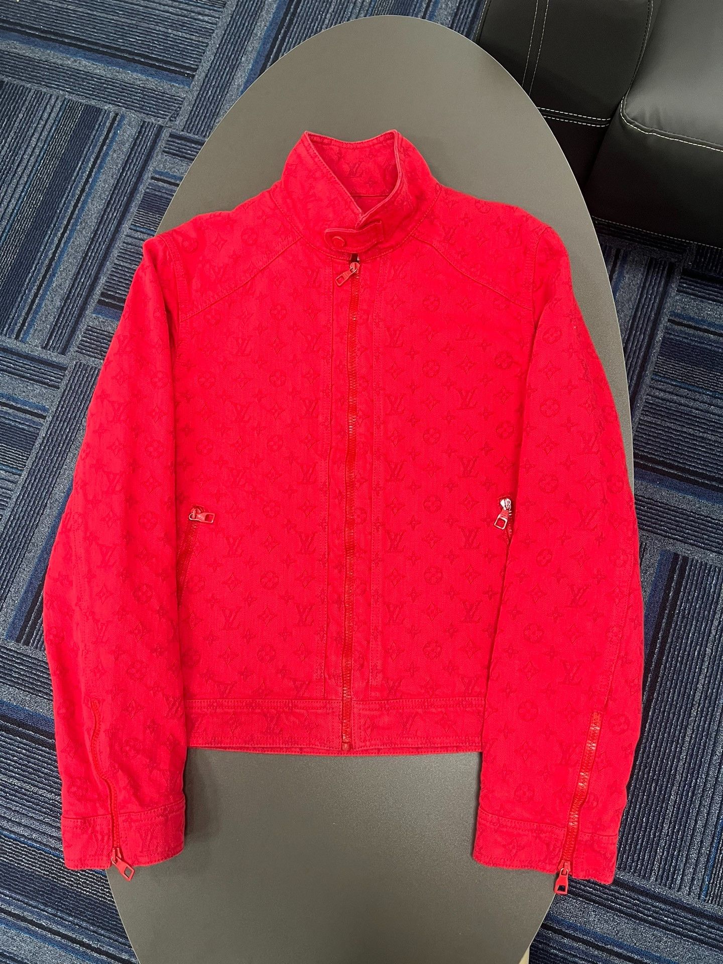 Louis Vuitton Louis Vuitton Full Zip Long Sleeve Denim Jacket Nextarrow-2 Size US M / EU 48-50 / 2 - 1 Thumbnail