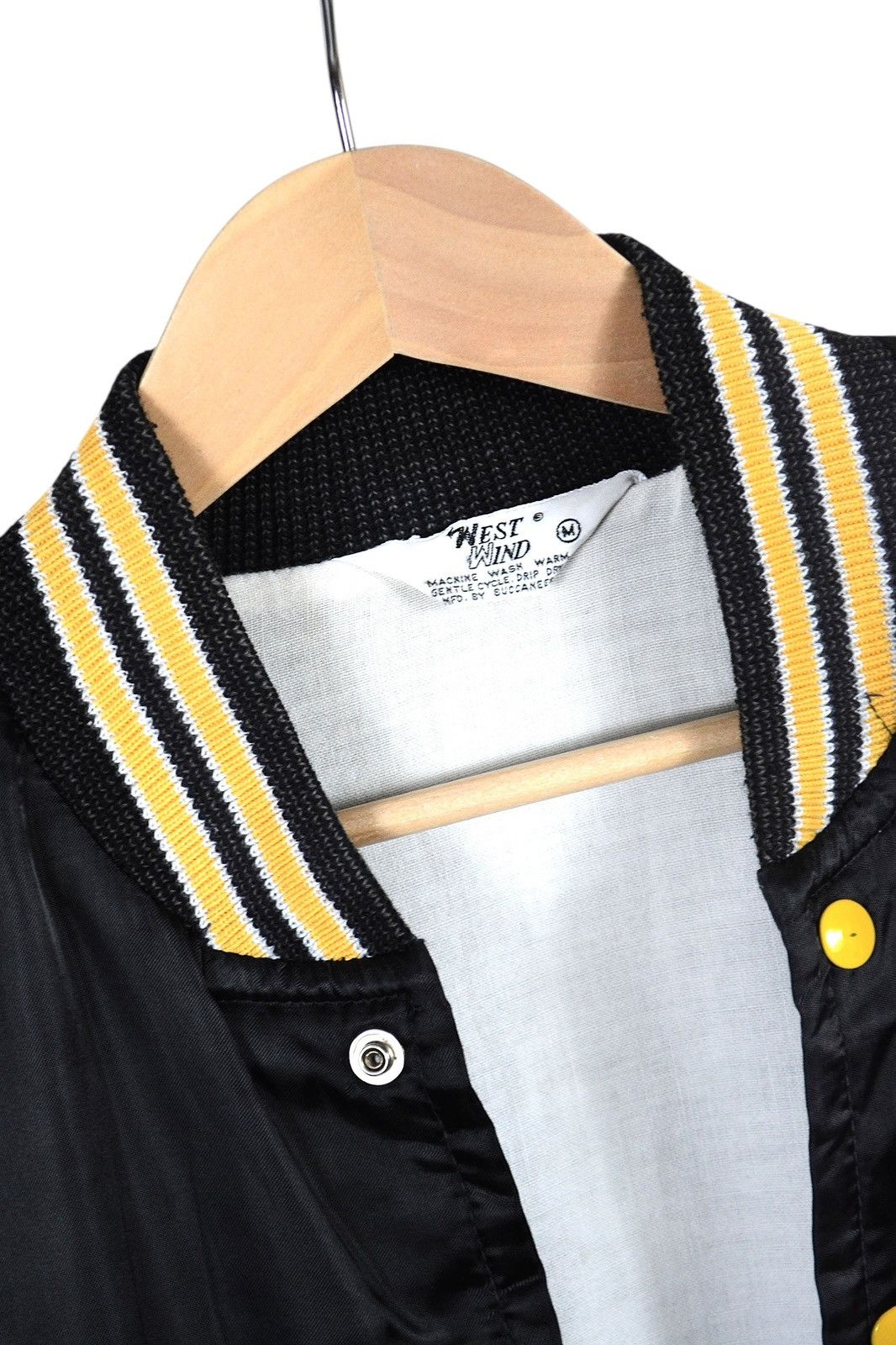 Vintage 80s Vintage Tigers Satin College Nylon Bomber Jacket Size US M / EU 48-50 / 2 - 10 Thumbnail