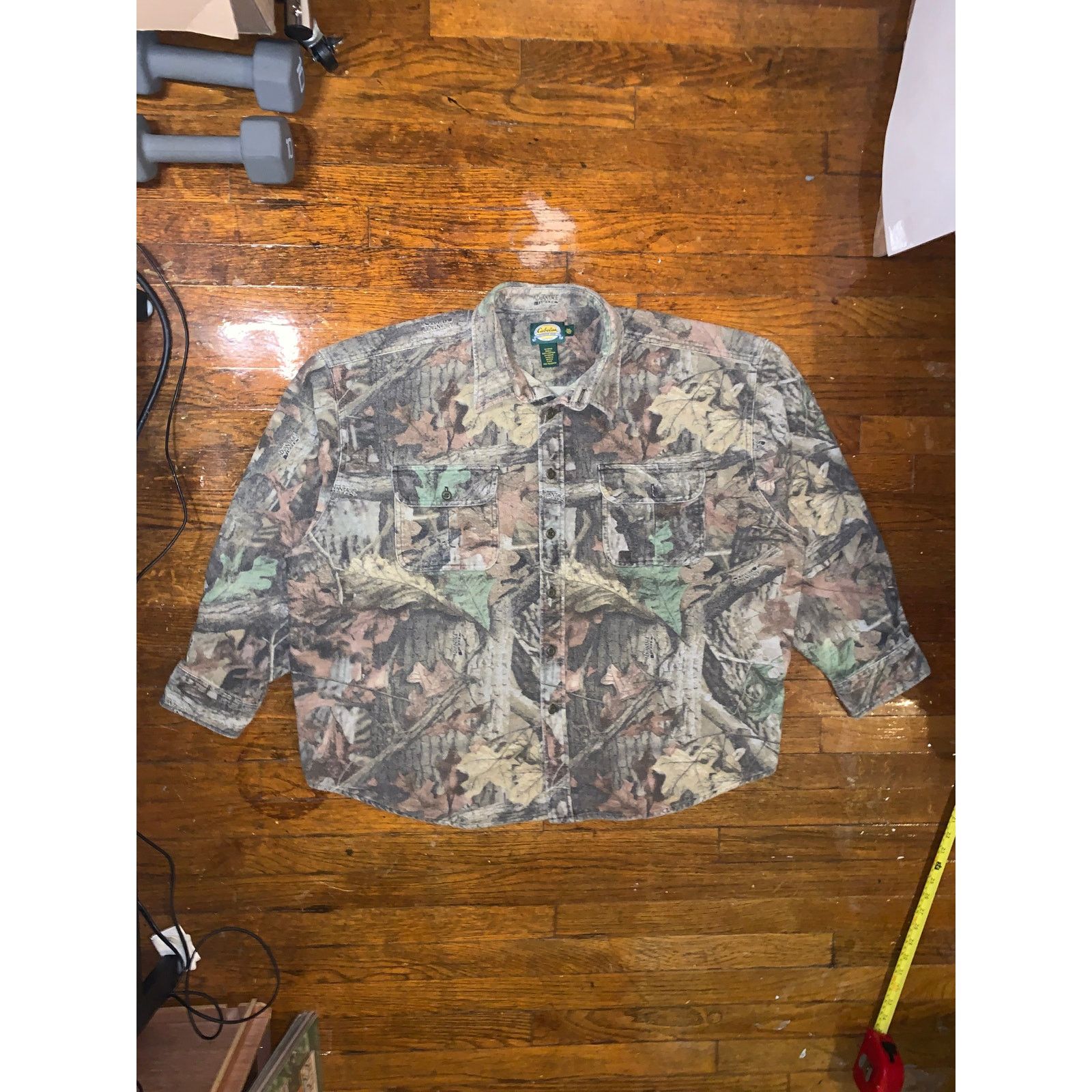 Cabelas Cabela's Realtree Camo Button Up Shirt 3XL Hunting Size US XXL / EU 58 / 5 - 1 Thumbnail