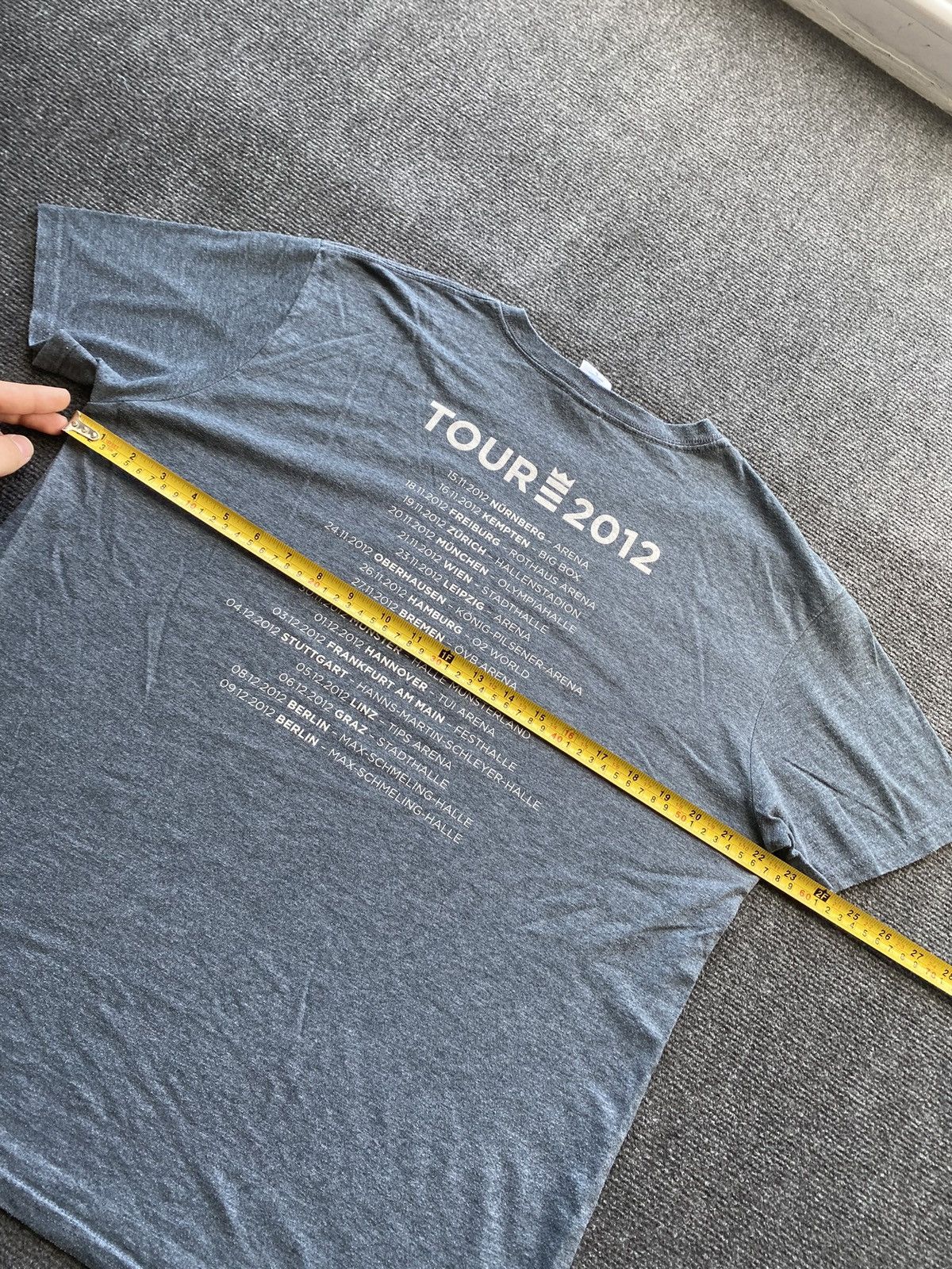 Band Tees 🔥00s Seeed 2012 Band Tour Europe Blue tee rare vntg Size US L / EU 52-54 / 3 - 7 Thumbnail