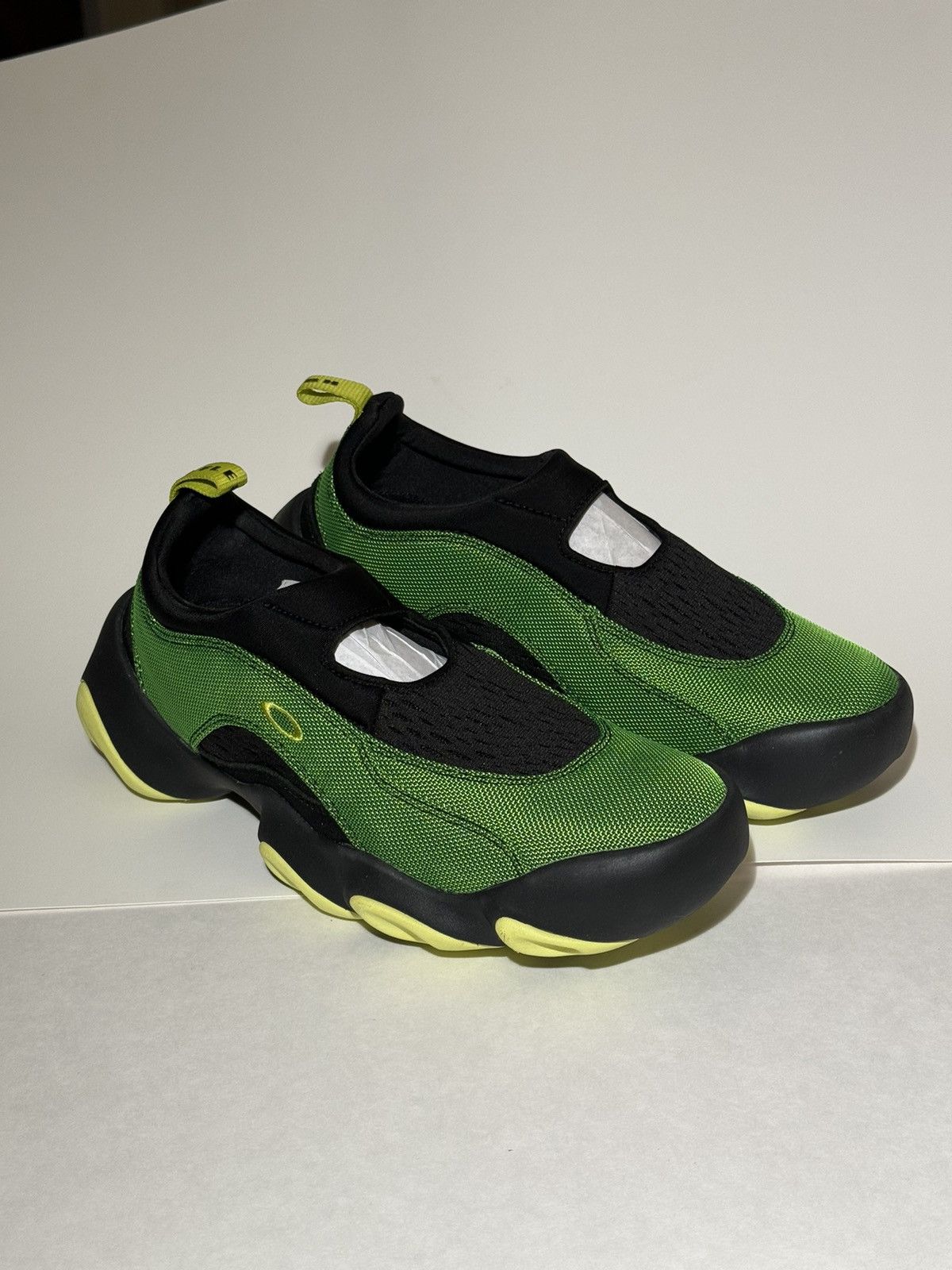 image of Brain Dead x Oakley Shoes in Black/Green/Yellow, Men's (Size 8.5)