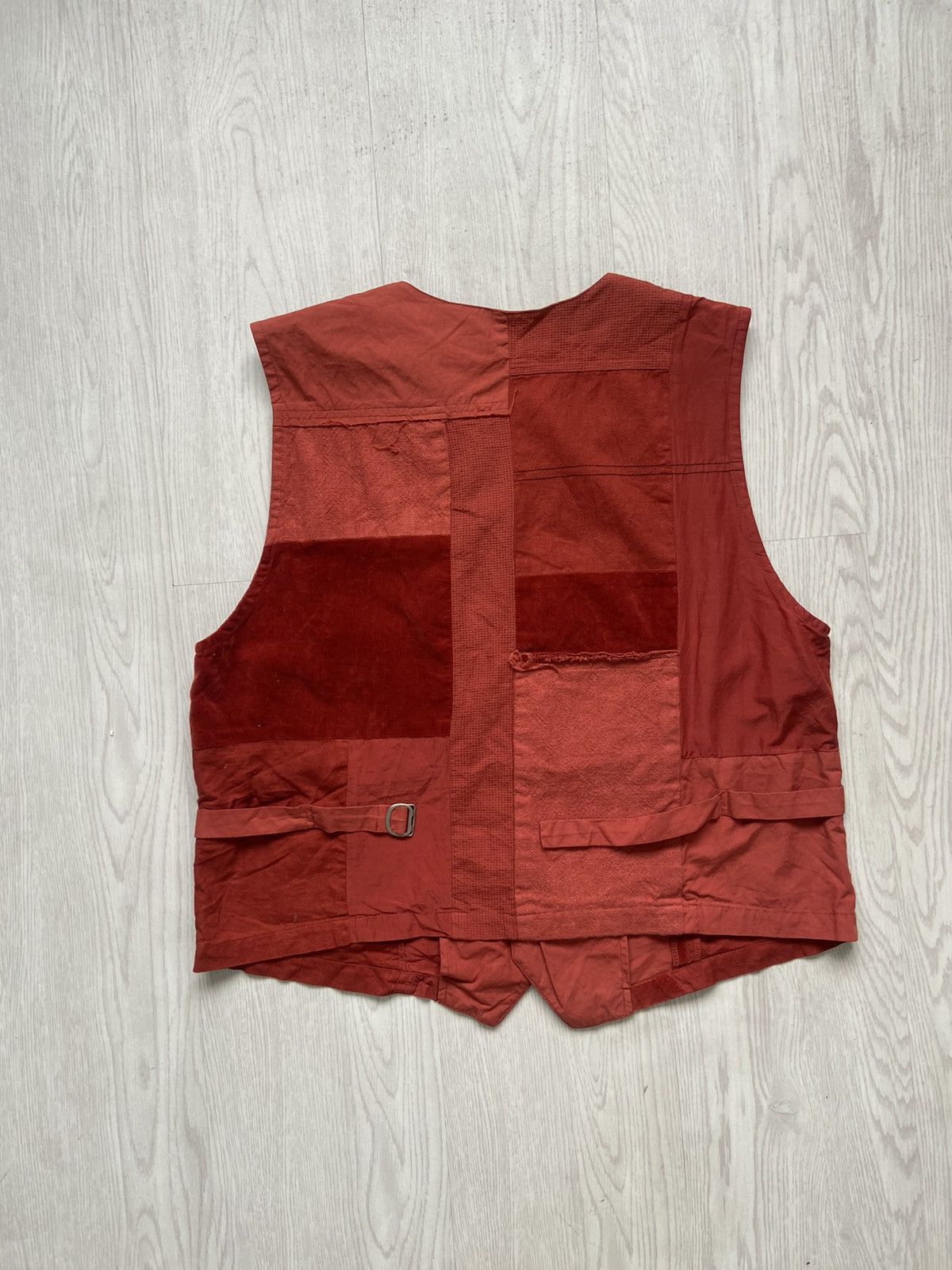 Issey Miyake Vintage 1980’s Archive Issey Miyake I.S Label Patchwork Vest Size US M / EU 48-50 / 2 - 2 Thumbnail