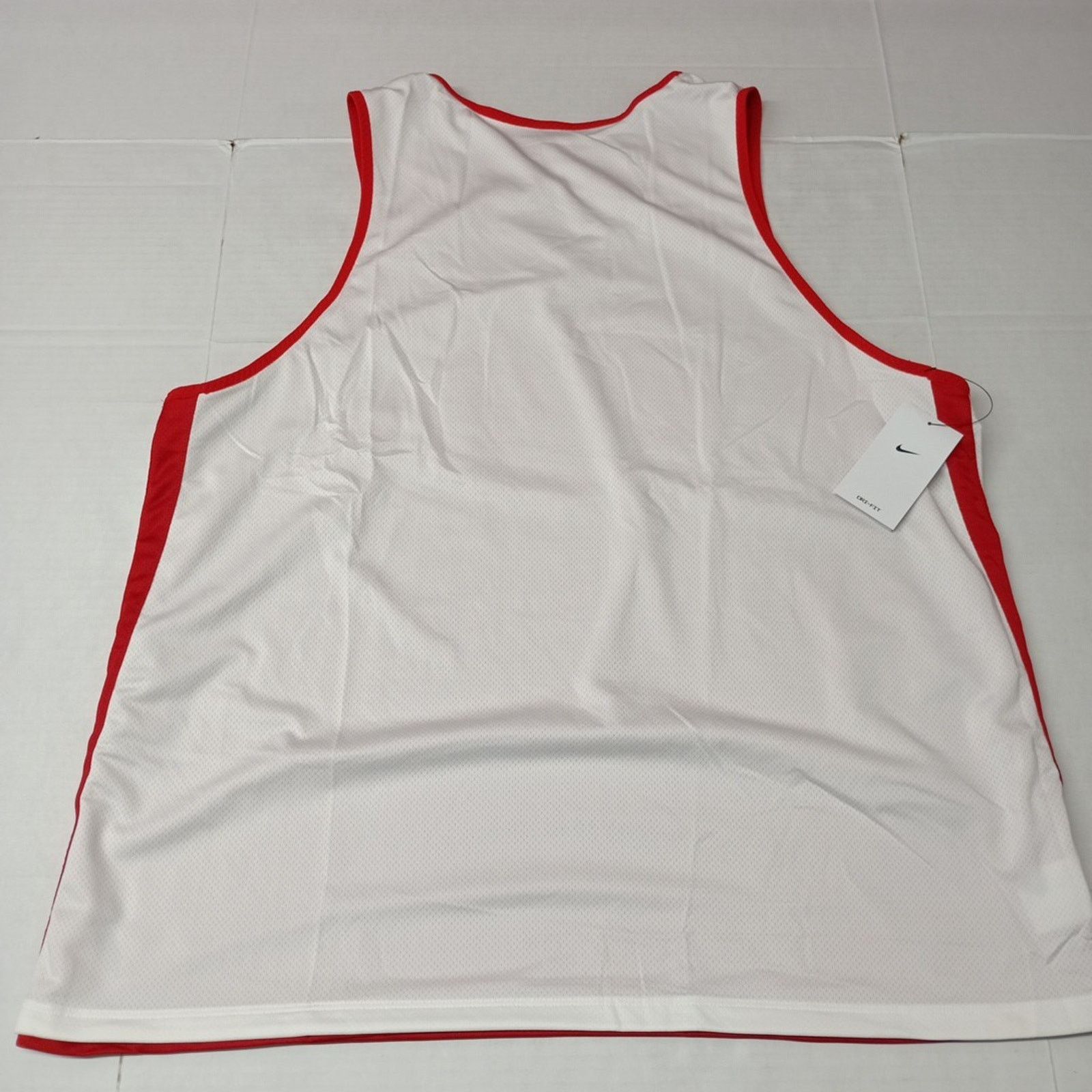 Nike Nike Engineered Reversible Basketball Jersey Men's 3XL Red Size US XXL / EU 58 / 5 - 8 Thumbnail