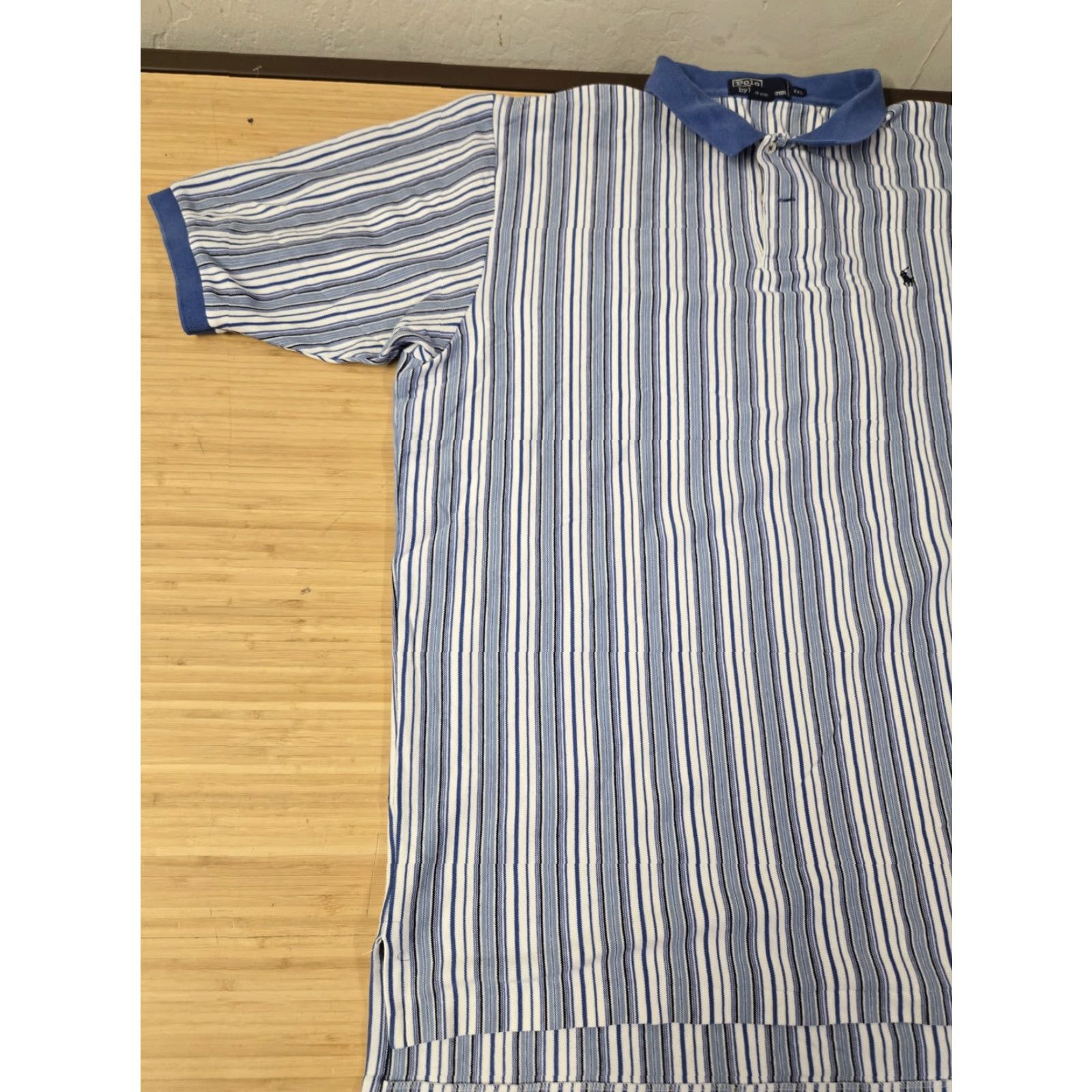 Polo Ralph Lauren Polo Ralph Lauren Polo Shirt Mens 2XL Striped Short Sleeve Classic Rugby Top Size US XXL / EU 58 / 5 - 3 Thumbnail