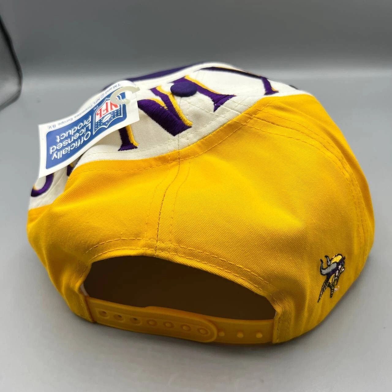 Twins Enterprise Inc. × Vintage Minnesota Vikings Hat Men Purple Twins Enterprise Snap Back Size ONE SIZE - 3 Thumbnail