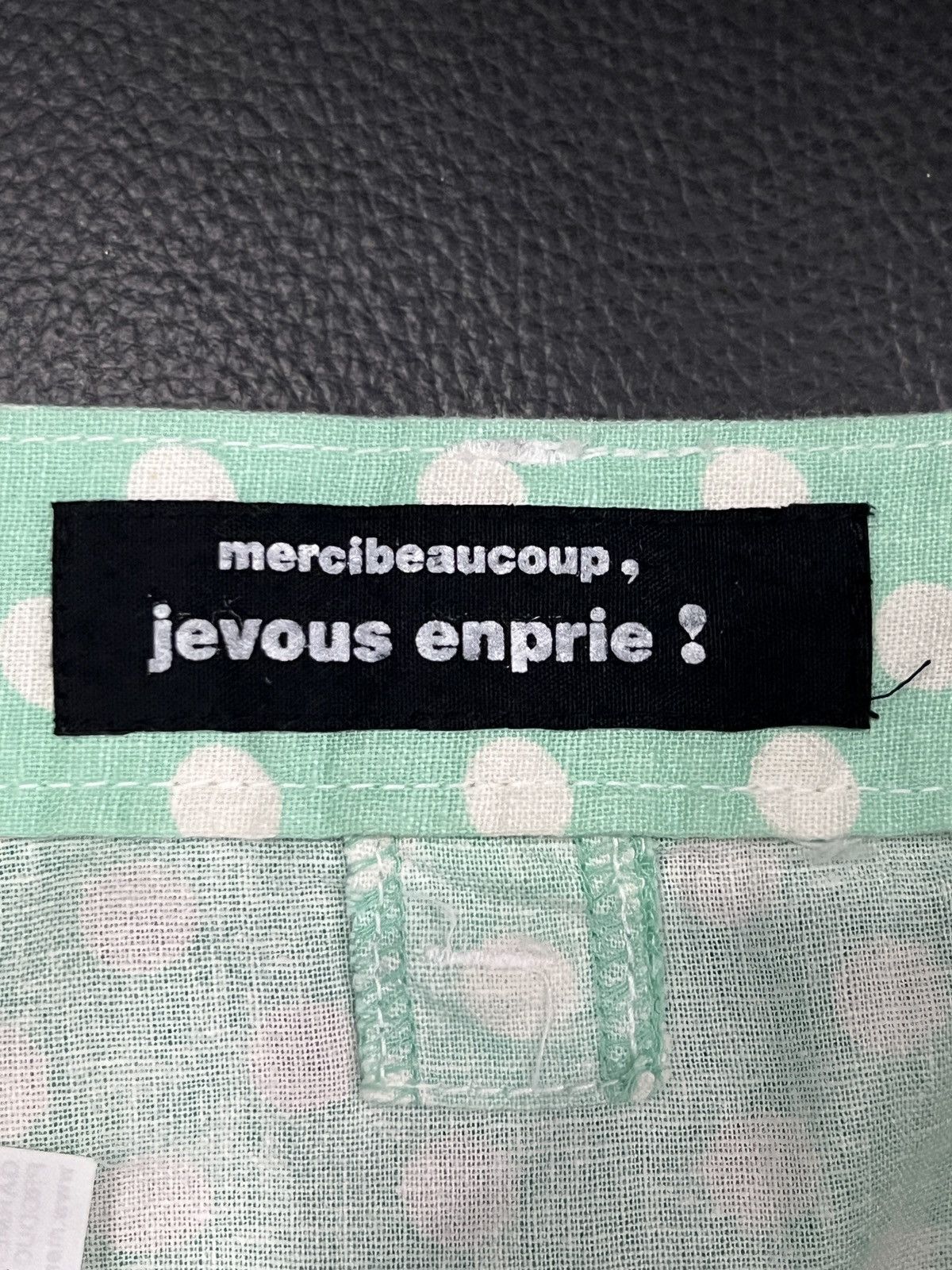 mercibeaucoup mercibeaucoup, Polka Dot Straight Leg Trousers Size 25" / US 0 / IT 36 - 10 Thumbnail