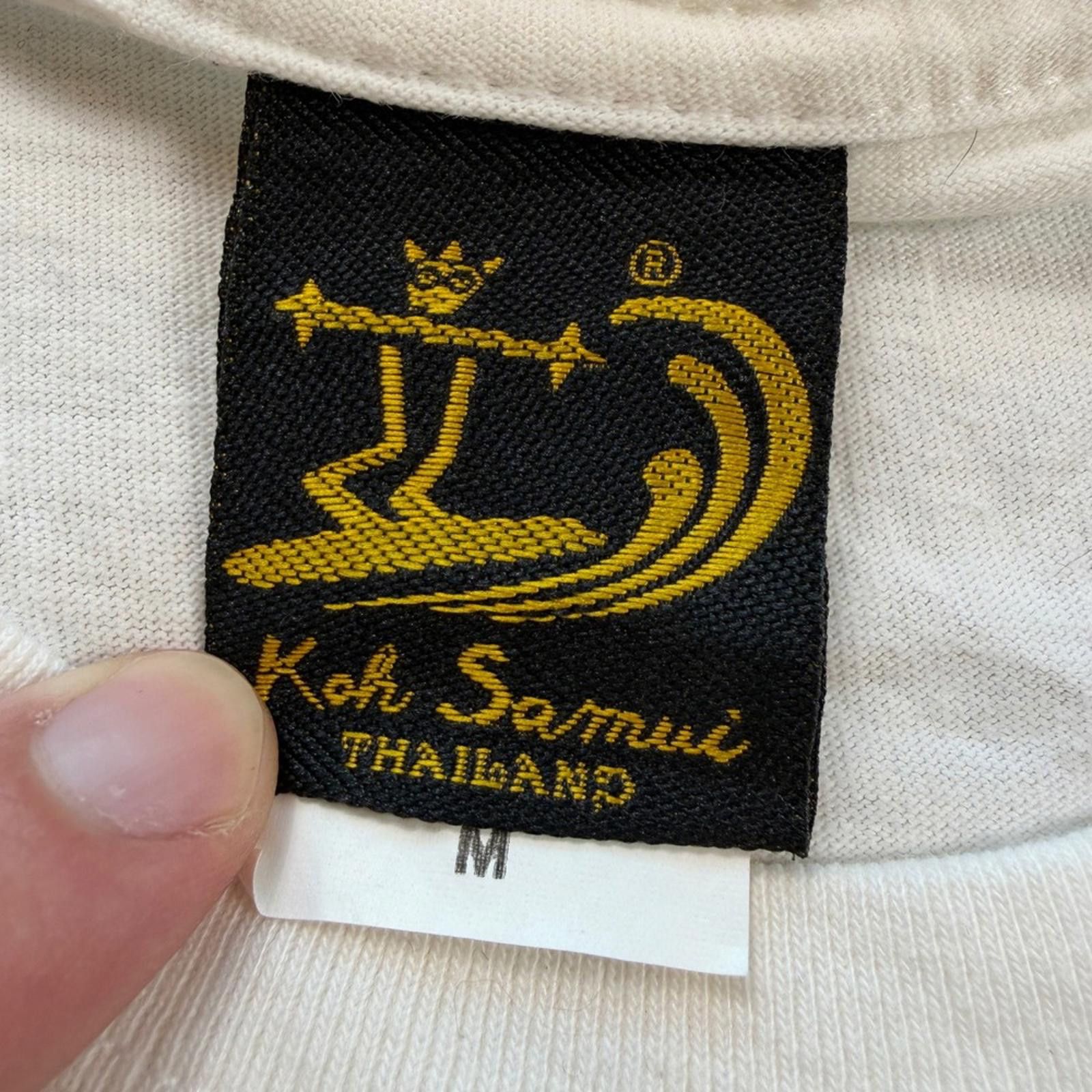 Other Koh Samui Thailand Monkey Graphic T-Shirt Mens Medium White Size US M / EU 48-50 / 2 - 4 Thumbnail