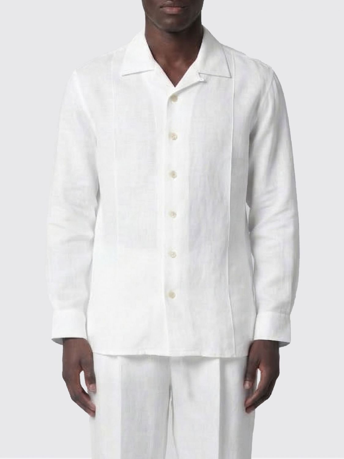 Brunello Cucinelli Brunello Cucinelli Shirt Men White Size US L / EU 52-54 / 3 - 1 Thumbnail