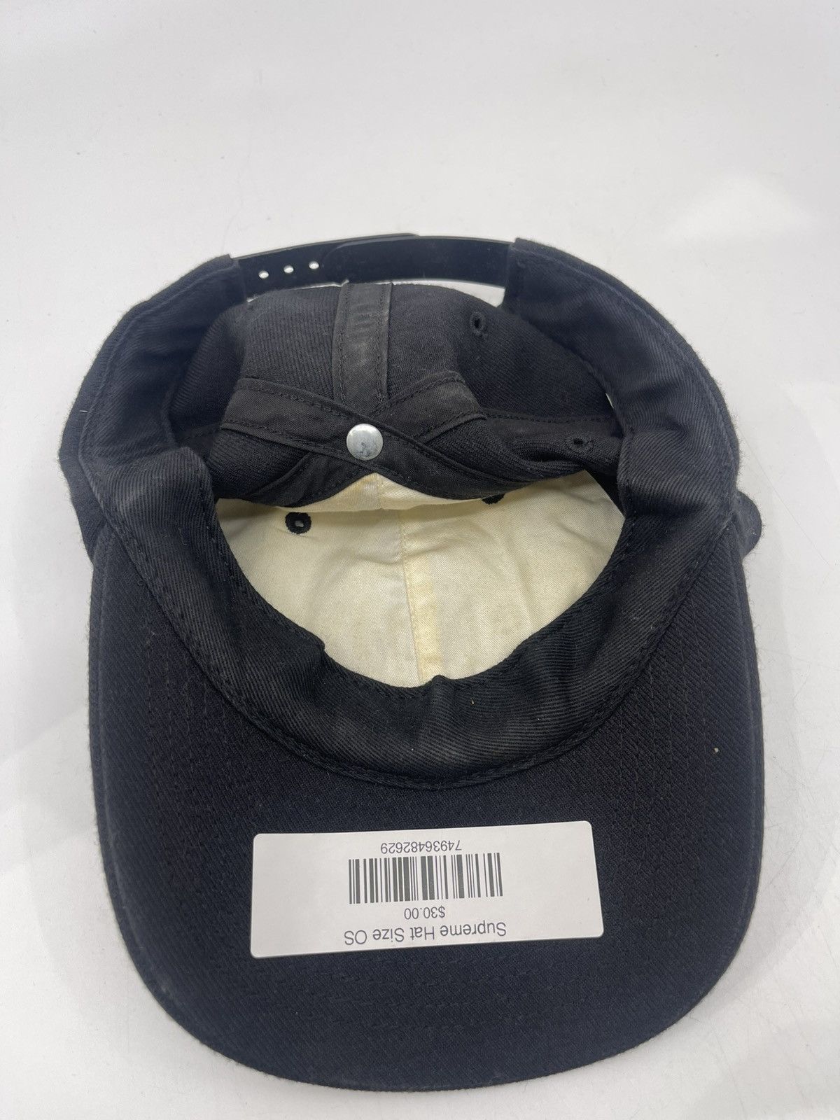 Supreme Supreme Pledge Allegiance 6-Panel Black Size ONE SIZE - 3 Thumbnail