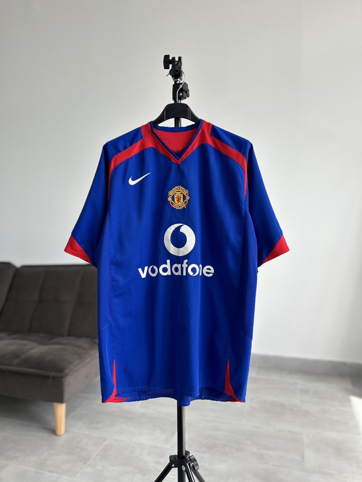 Nike Manchester United Nike 2005-06 Away Soccer Jersey Shirt Size US M / EU 48-50 / 2 - 1 Thumbnail