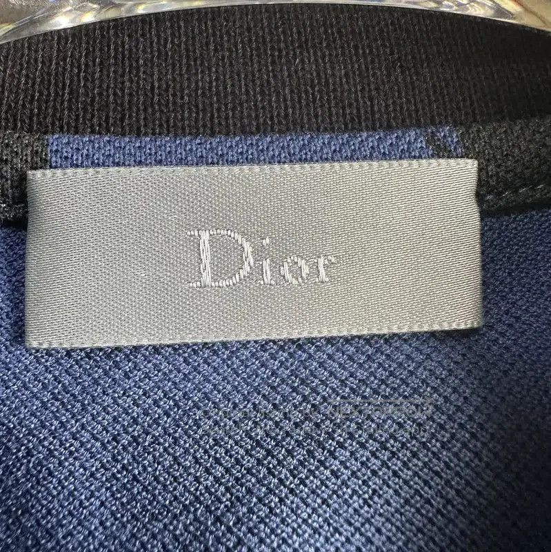 Other Dior Blue Cotton Logo Polo for Men . Size US S / EU 44-46 / 1 - 3 Thumbnail