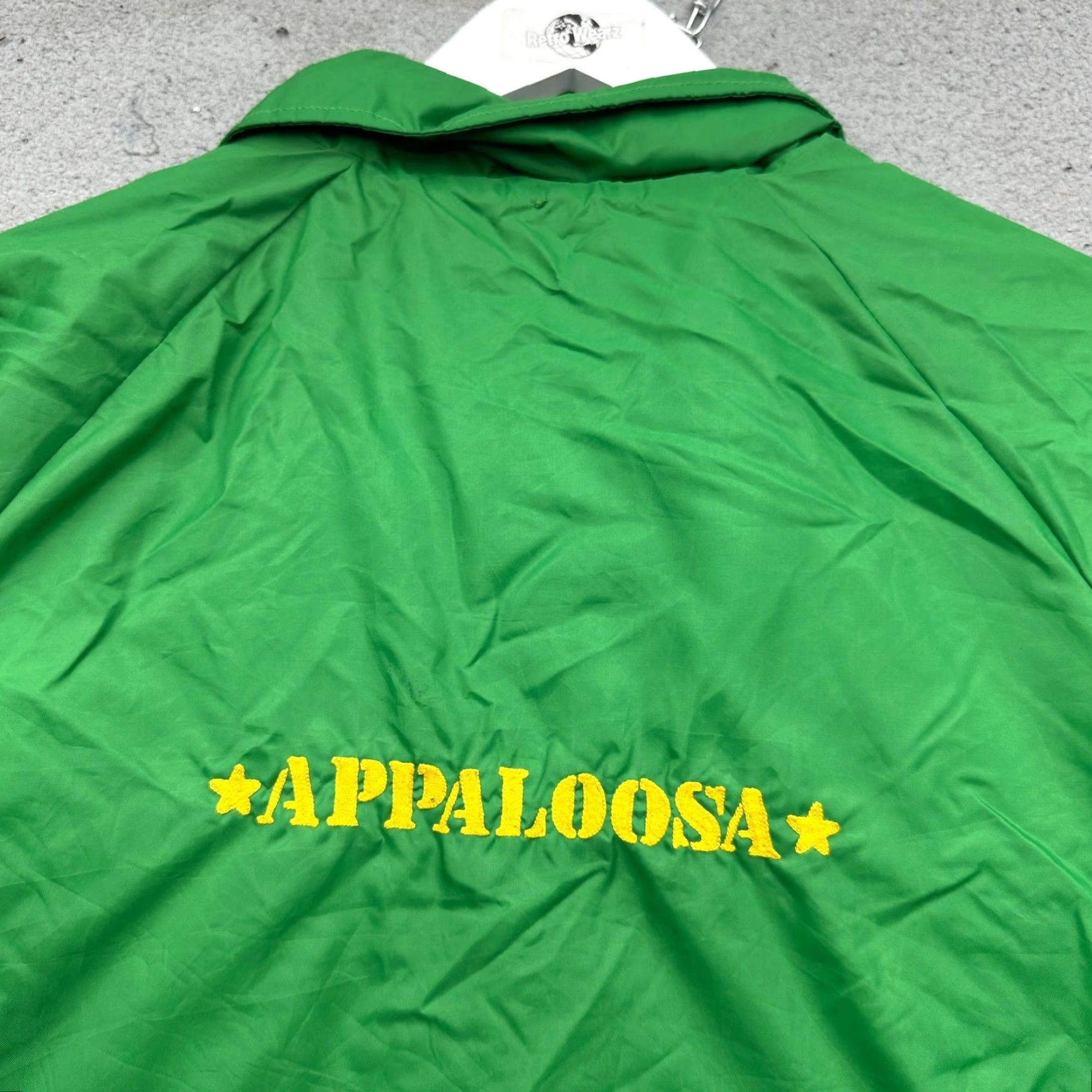Coach VINTAGE 80s Appaloosa Lined Windbreaker Coach Jacket Snap XXL Green Jacket Mens Size US XXL / EU 58 / 5 - 7 Thumbnail