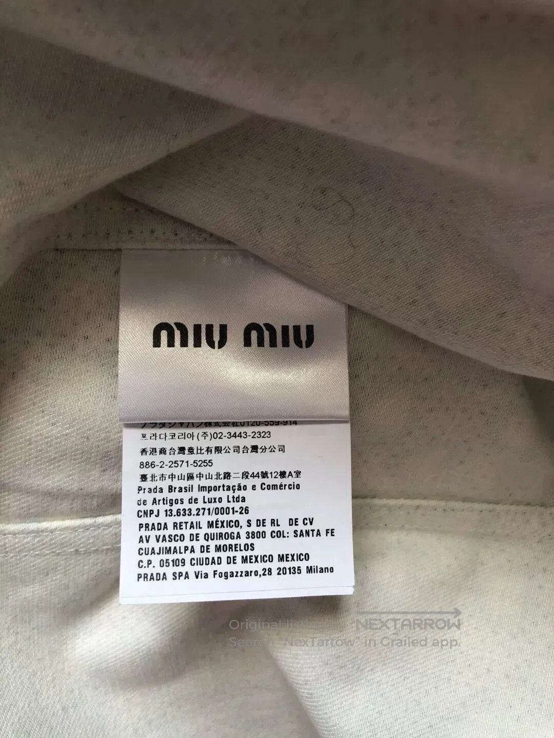 Miu Miu miumiu denim jacket runway edition. Size US M / EU 48-50 / 2 - 7 Thumbnail