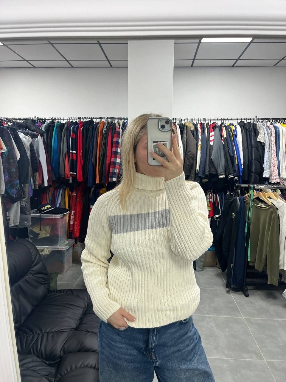 Polo Ralph Lauren × Vintage Vintage Polo Jeans CO. Ralph Lauren Women Sweater Size L Size L / US 10 / IT 46 - 2 Thumbnail