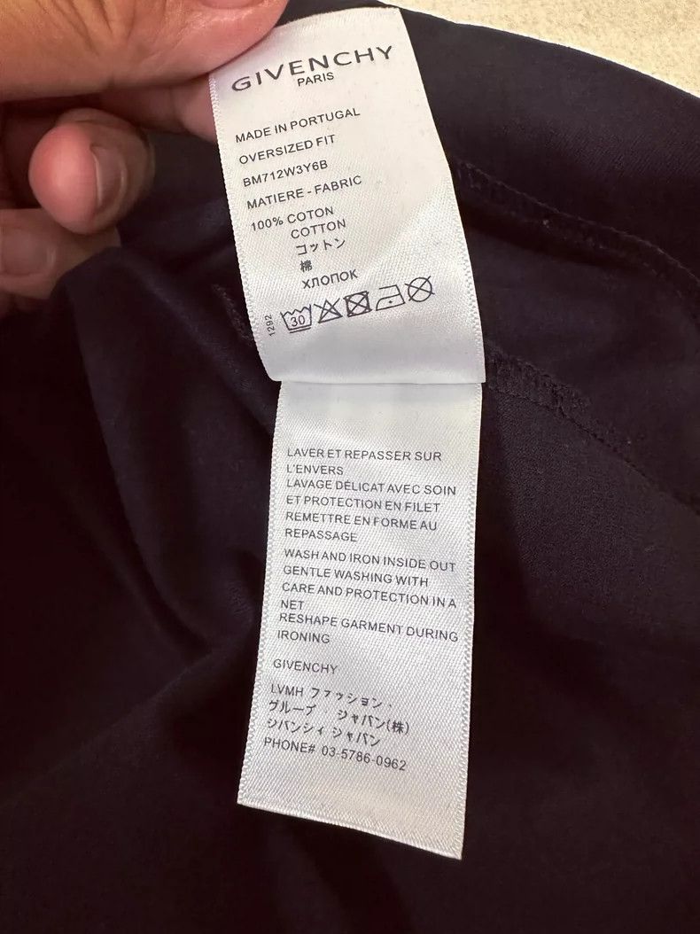 Givenchy Givenchy Black T-Shirt Size US XS / EU 42 / 0 - 6 Thumbnail