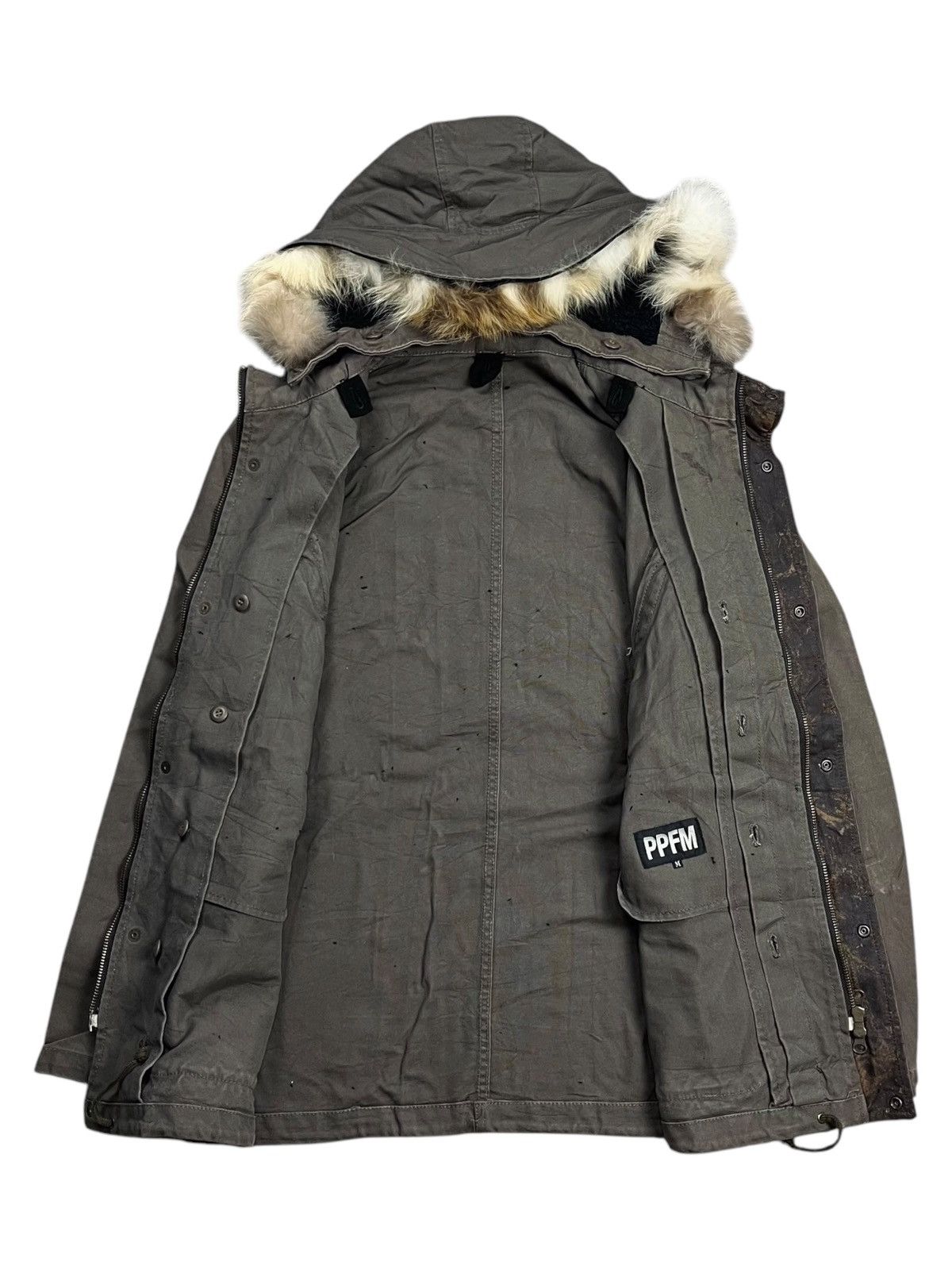 If Six Was Nine 2004 PPFM - Fur Hoodie Apocalypse Jacket Size US M / EU 48-50 / 2 - 2 Thumbnail
