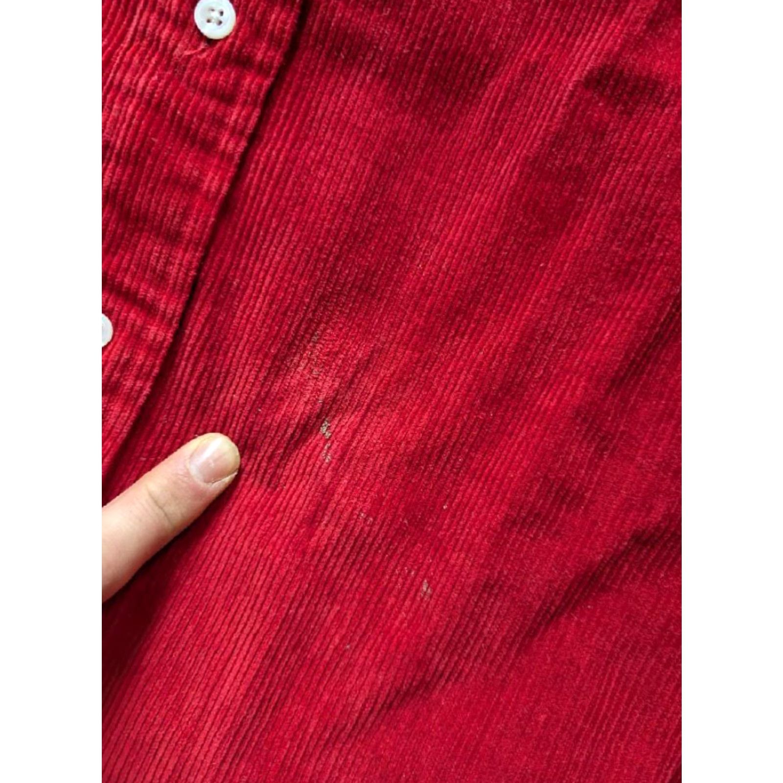 Polo Ralph Lauren VINTAGE POLO by Ralph Lauren Shirt XL Red Corduroy Long Sleeve Mens Size US XL / EU 56 / 4 - 7 Thumbnail