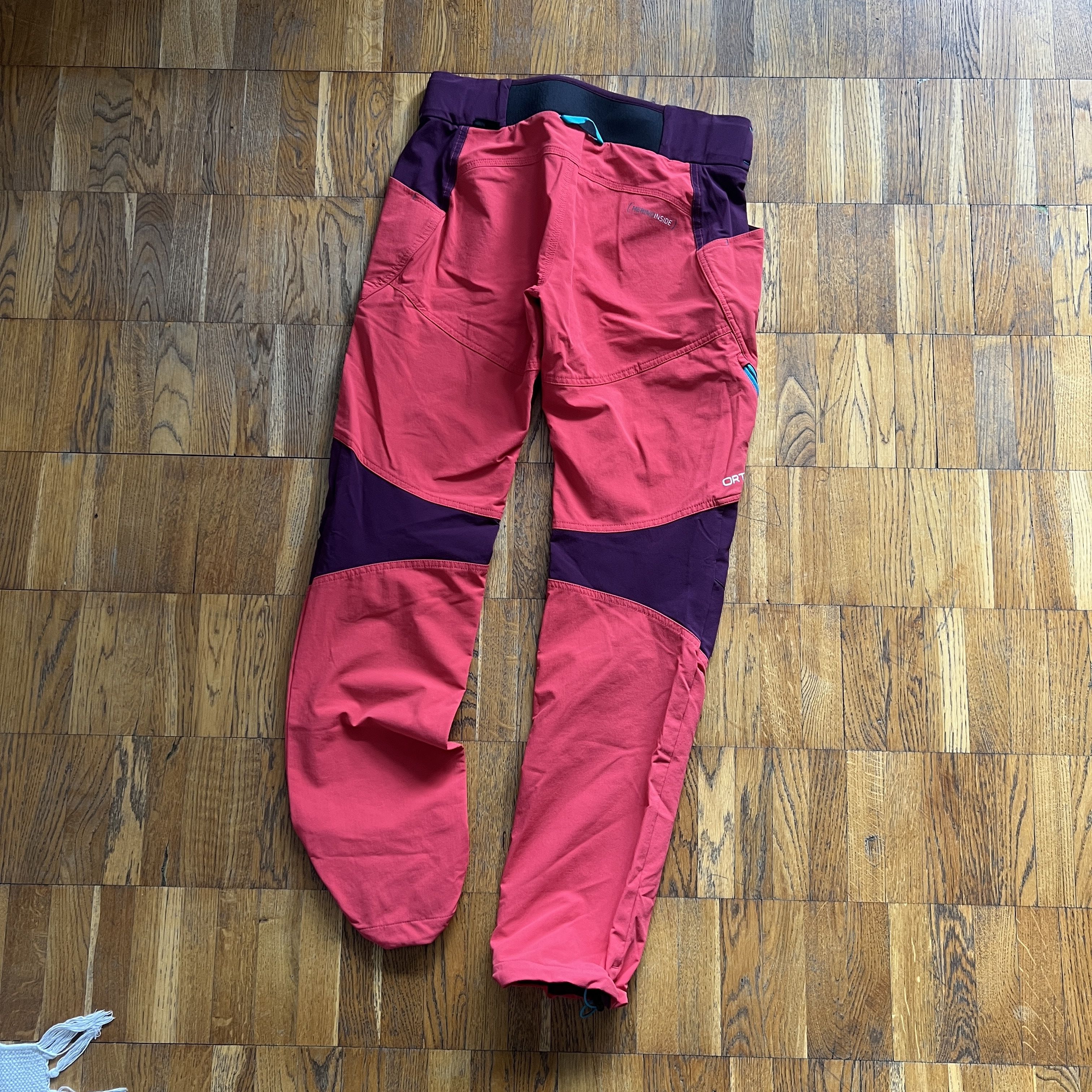 Arc'teryx × ORTOVOX Women's ORTOVOX Cordura Fabrics Merino Outdoor Pink Pants Size 29" - 2 Thumbnail