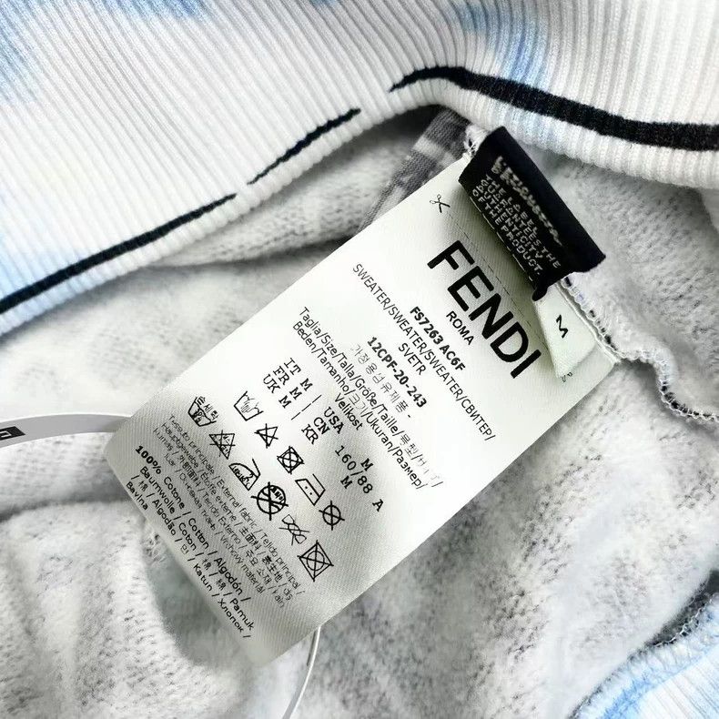 Fendi Fendi Old flower full-printed drawstring hoodie Size US M / EU 48-50 / 2 - 4 Thumbnail