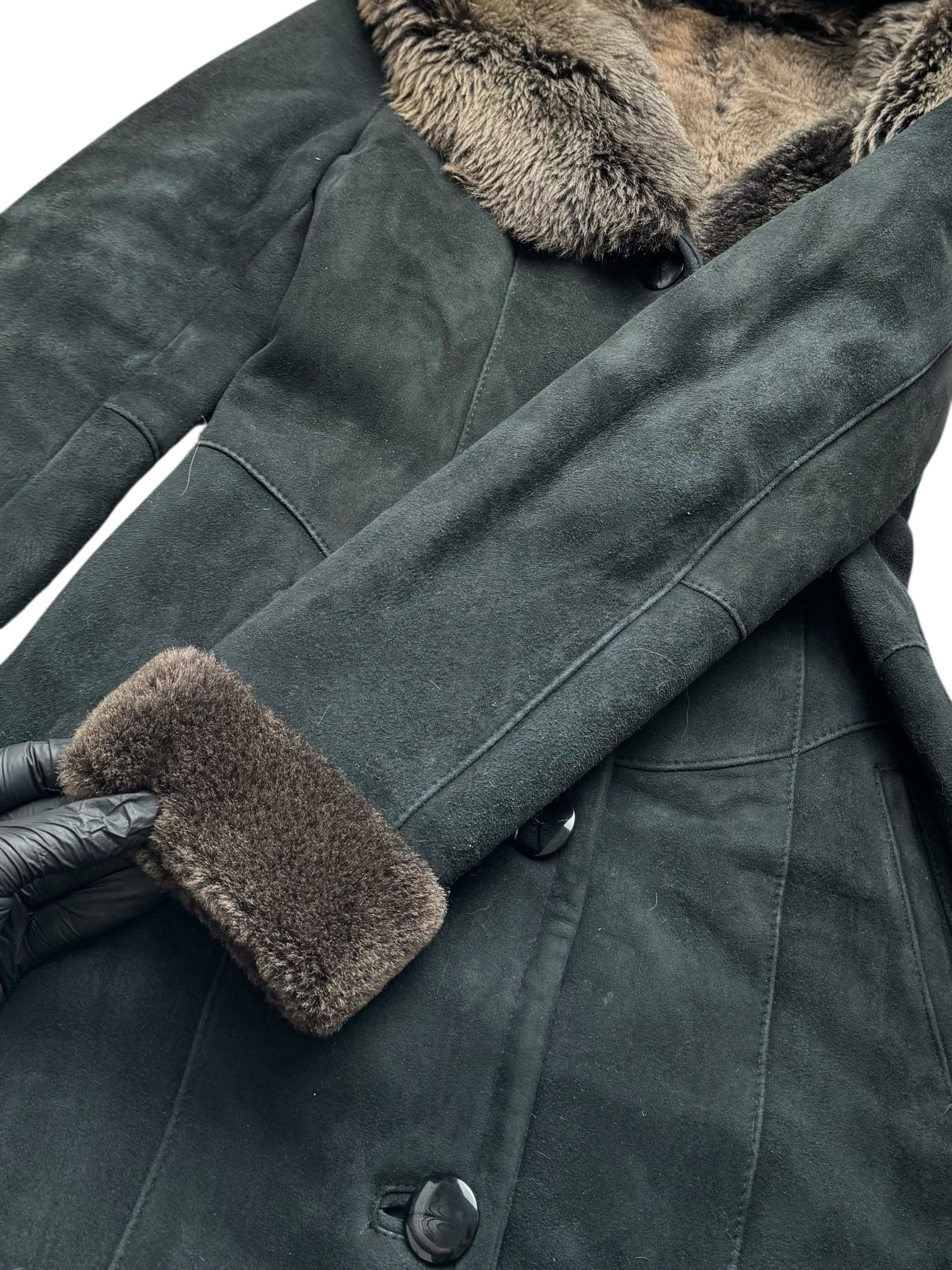 Vintage Y2K Real Sheepskin Coat(V409) Size S / US 4 / IT 40 - 4 Thumbnail